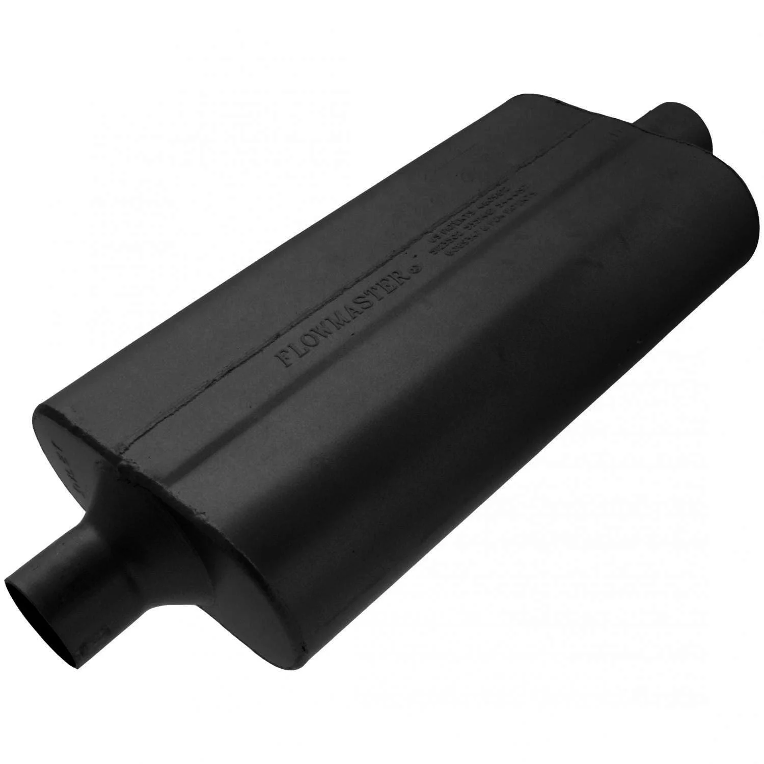 Flowmaster 942450 - 50 Delta Flow Muffler - 2.25 Center In / 2.25 Center Out - Moderate Sound