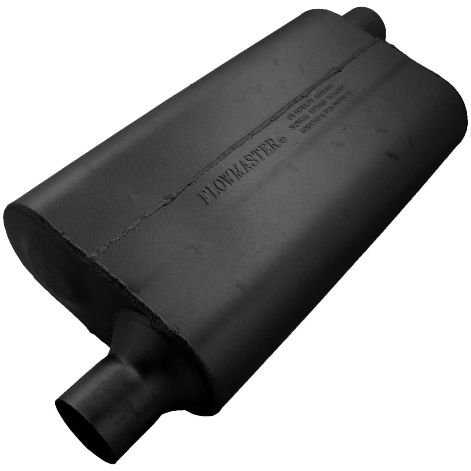Flowmaster 942453 - 50 Delta Flow Muffler - 2.25 Offset In / 2.25 Offset Out - Moderate Sound