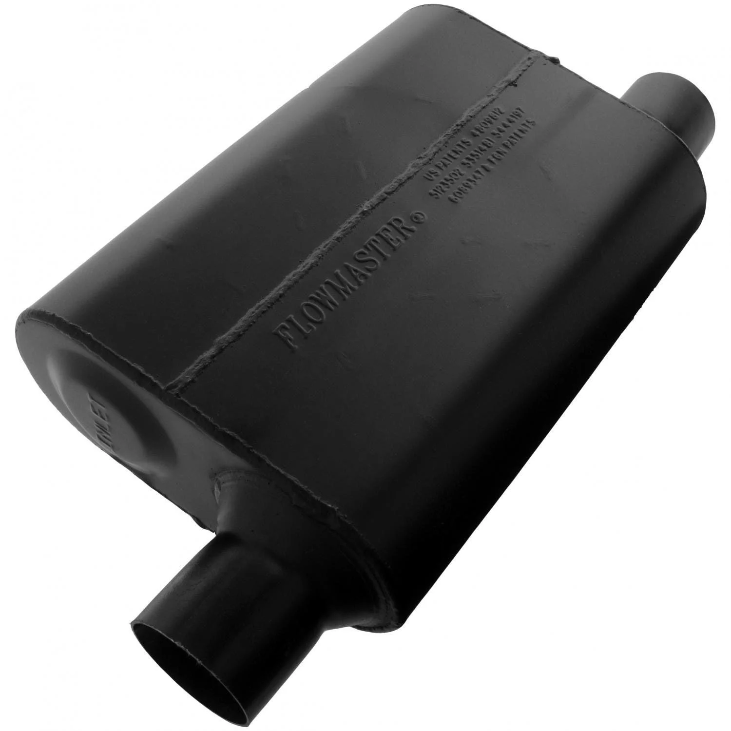 Flowmaster 942549 - Super 44 Muffler - 2.50 Offset In / 2.50 Same Side Out - Aggressive Sound