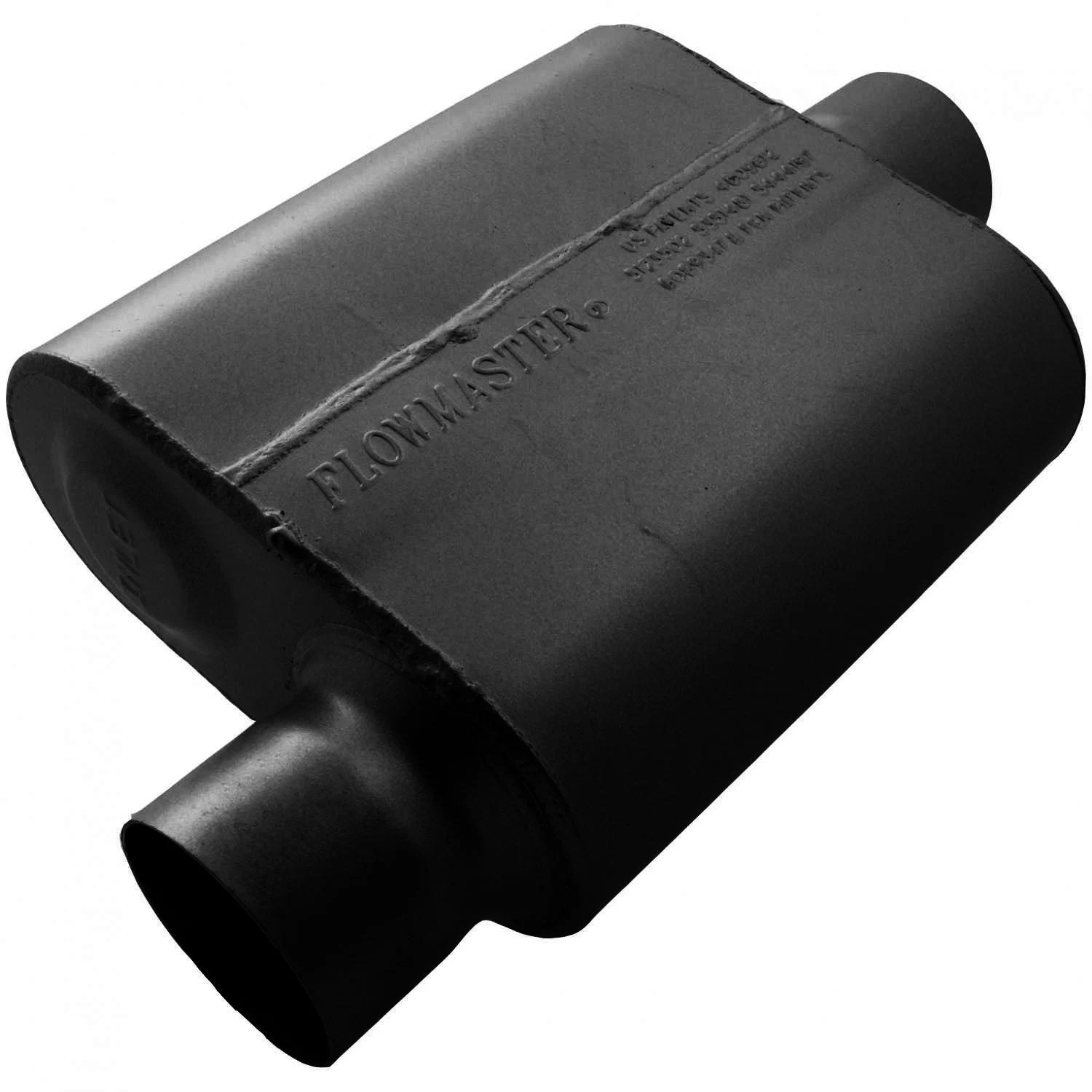 Flowmaster 9430119 - 10 Series Race Muffler - 3.00 Offset In / 3.00 Center Out - Aggressive Sound