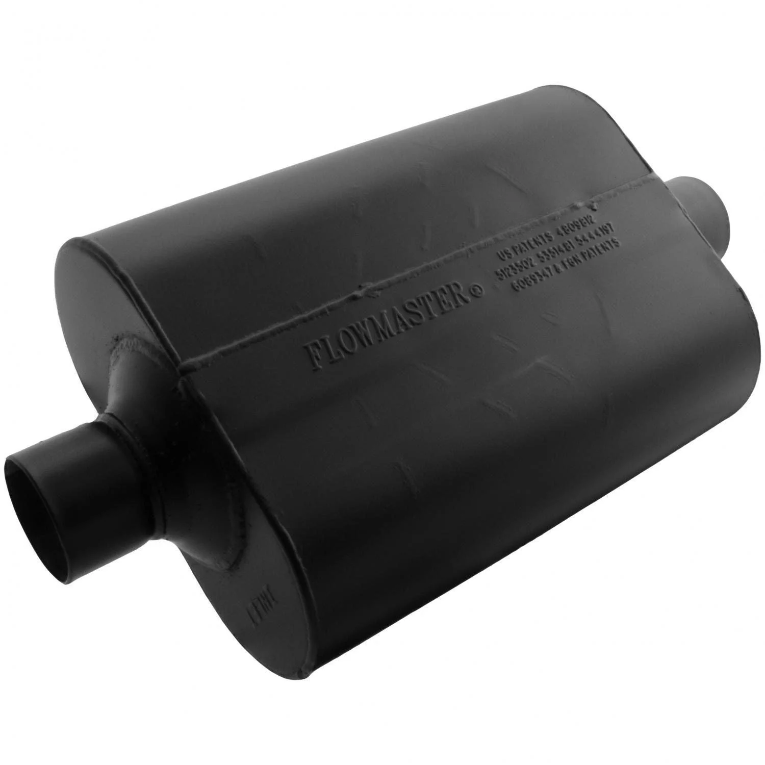 Flowmaster 952545 - Super 40 Muffler - 2.50 Center In / 2.50 Center Out - Aggressive Sound