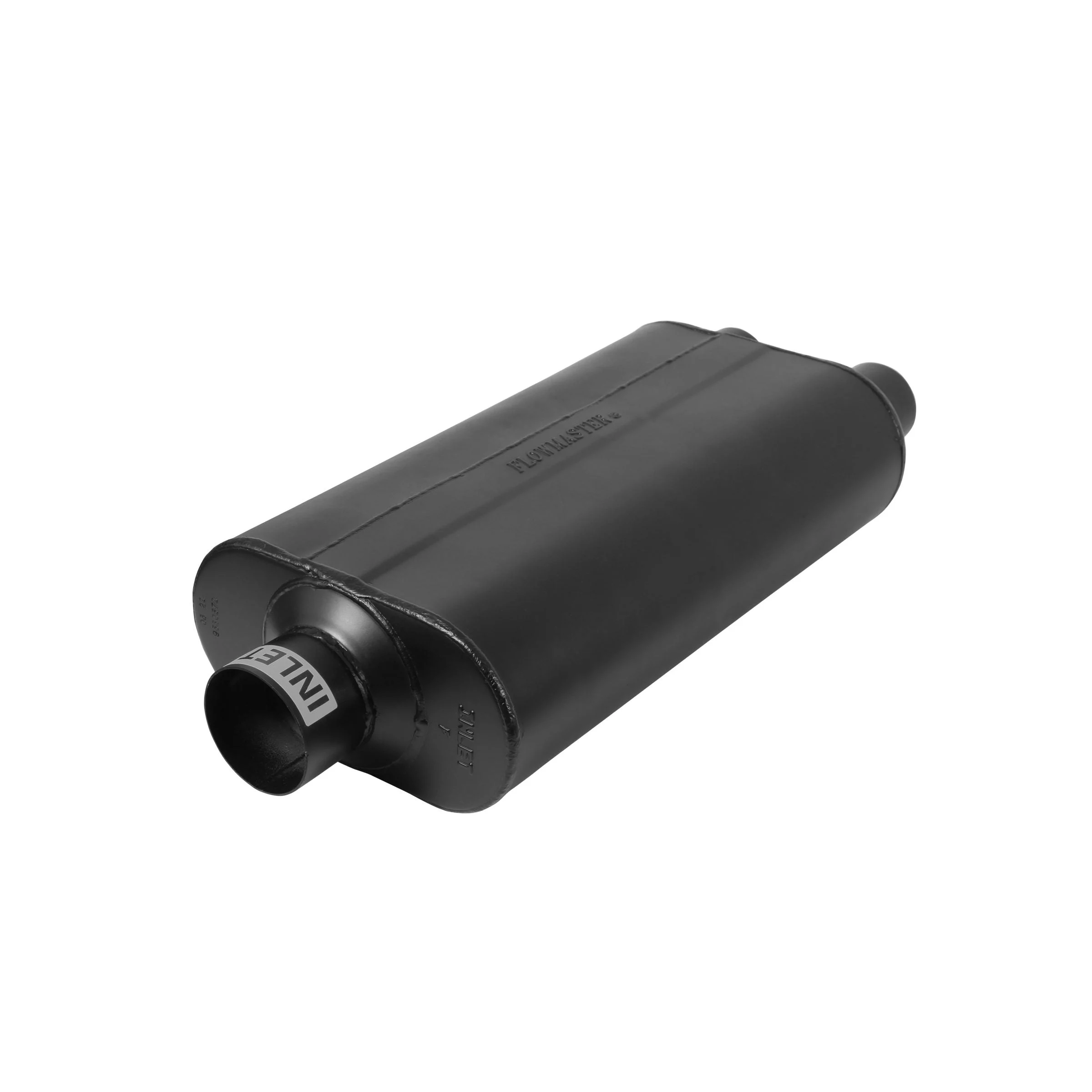 Flowmaster 9530572 - 50 H.D. Muffler - 3.00 Center In / 2.50 Dual Out - Moderate Sound