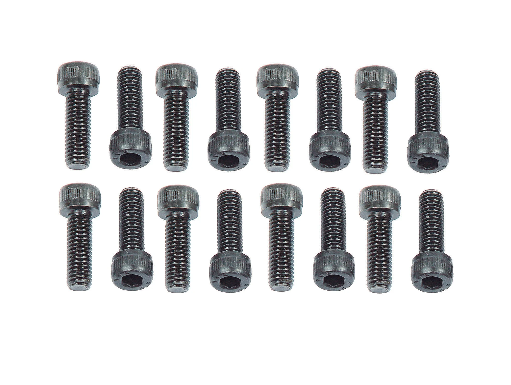 Mr. Gasket 978G - Header Bolts - M8-1.25 x 25mm Socket Head - Black Oxide