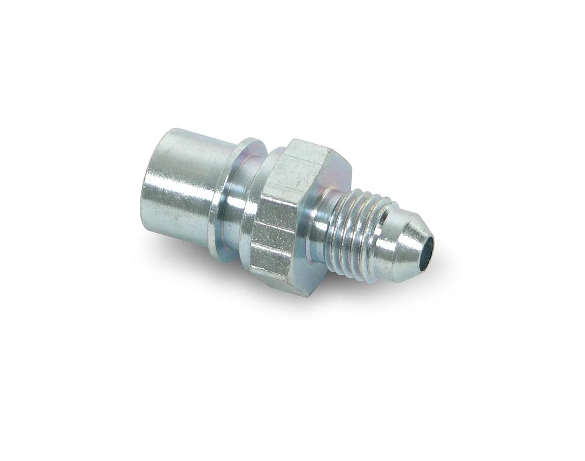 Earl's Performance 989532ERL - Steel AN to Bubble Flare Tubing Adapter