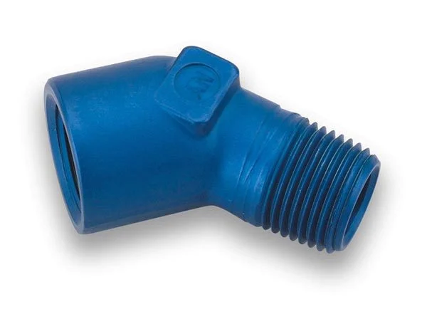 Earl's Performance 991501ERL - 45 Deg. Aluminum NPT Elbow
