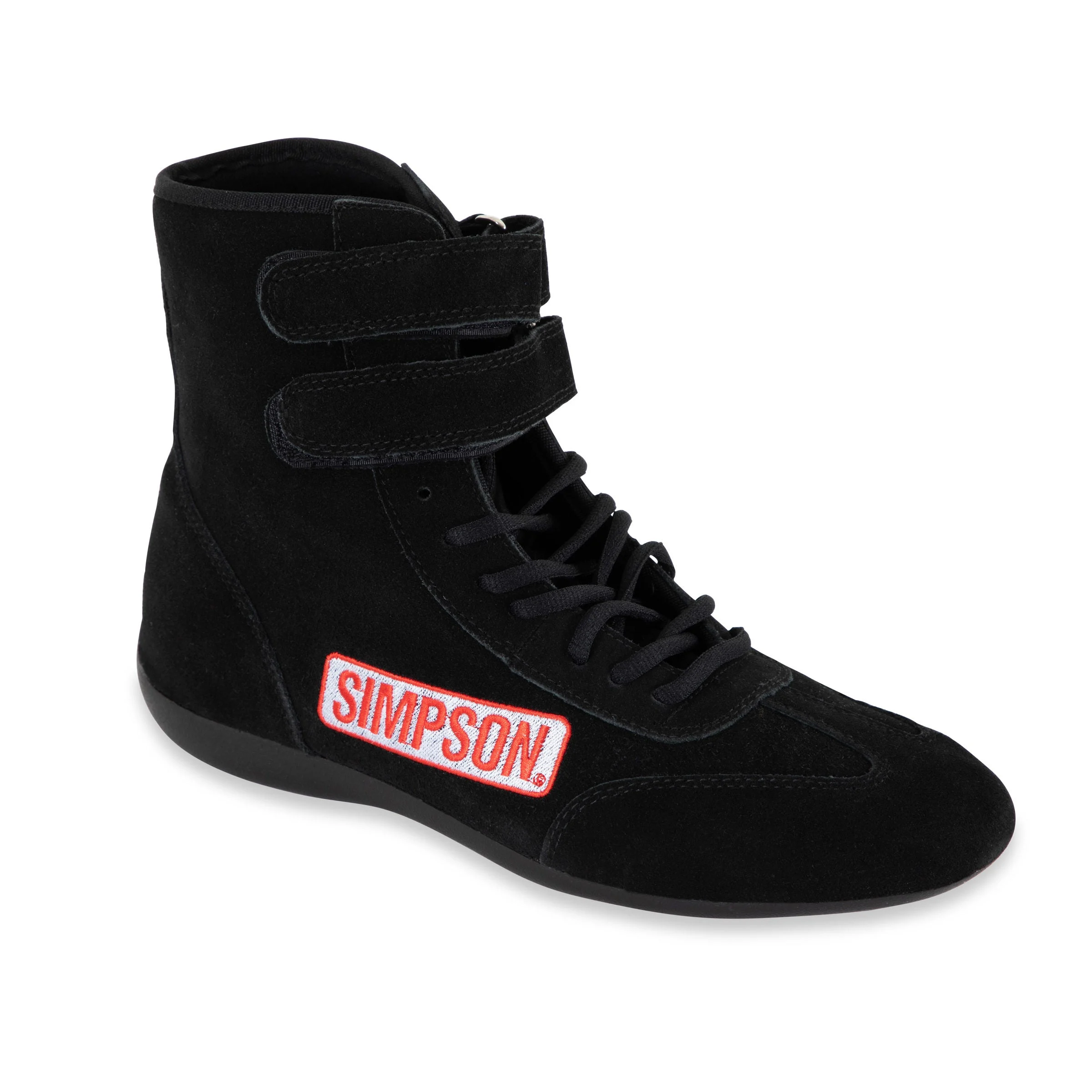 Simpson Safety 28135BK - Simpson Racing Hightop Shoes