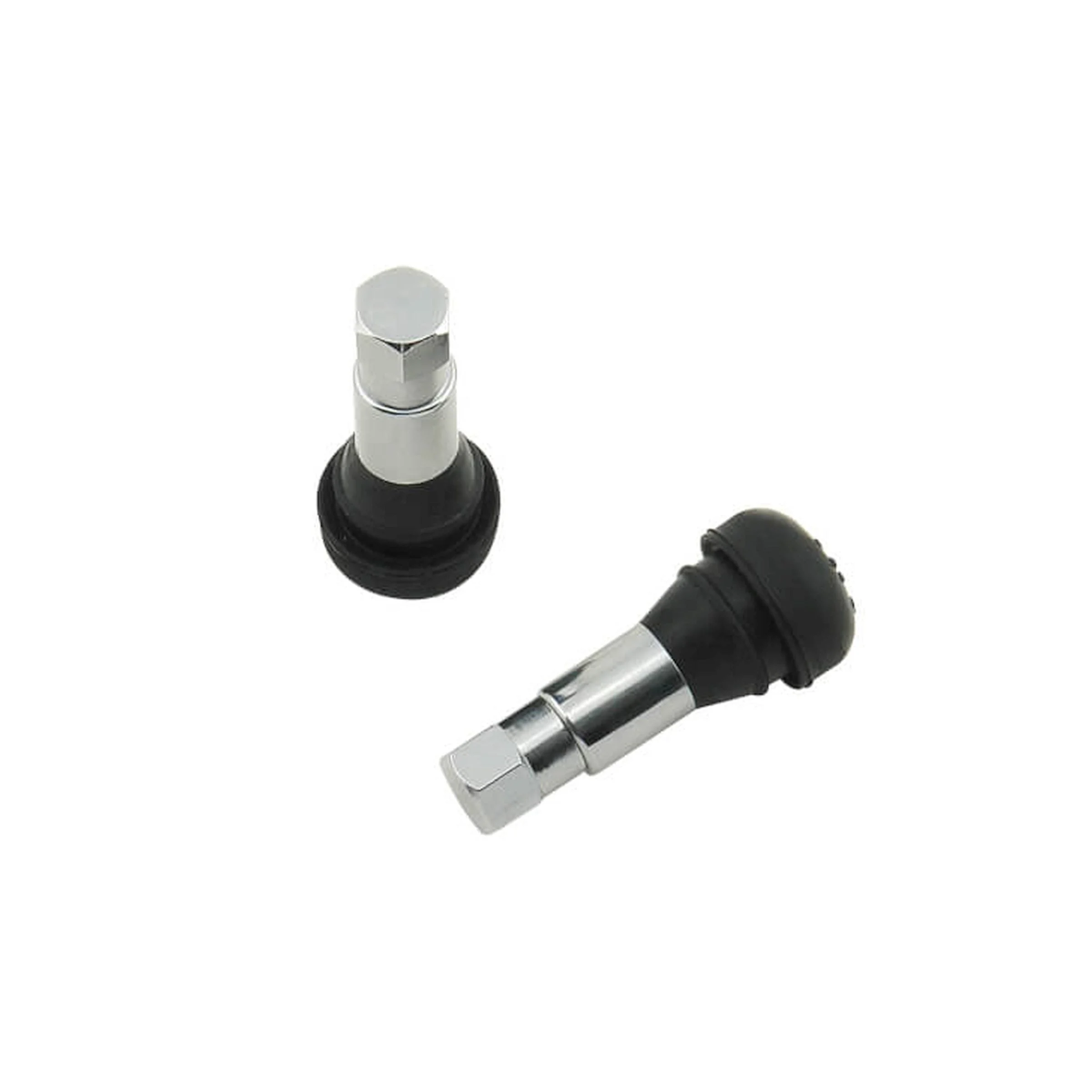 Mr. Gasket 1955MRG - Straight Chrome Tire Valve Stems