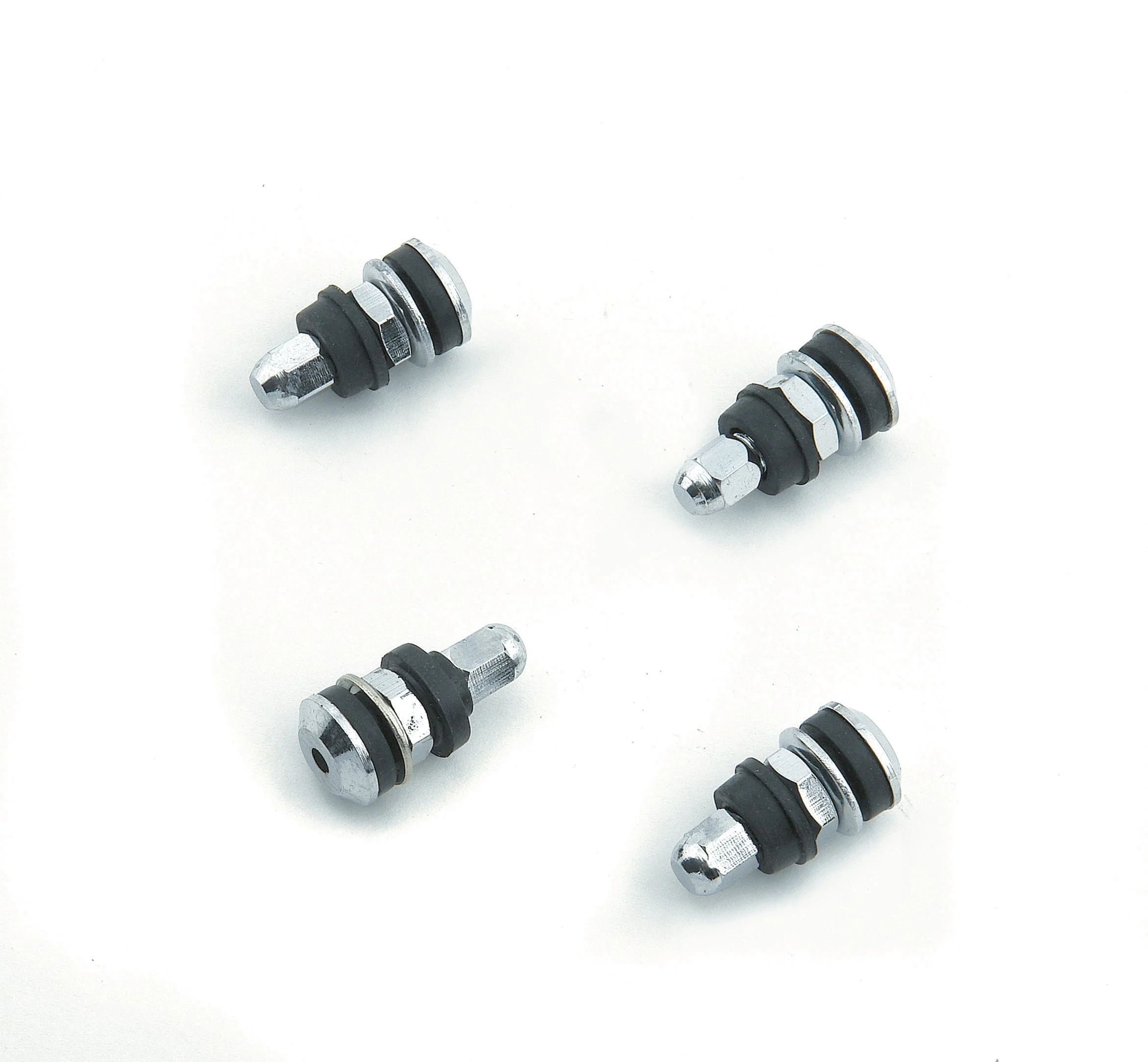 Mr. Gasket 1957MRG - Straight Chrome Tire Valve Stems