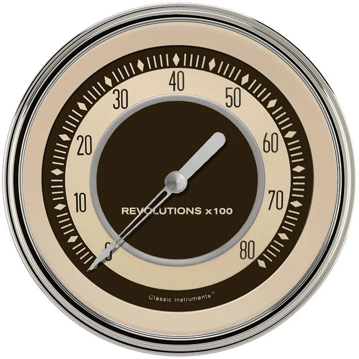 Classic Instruments NT71SLF - NOSTALGIA VT 5IN TACH 8000 RPM