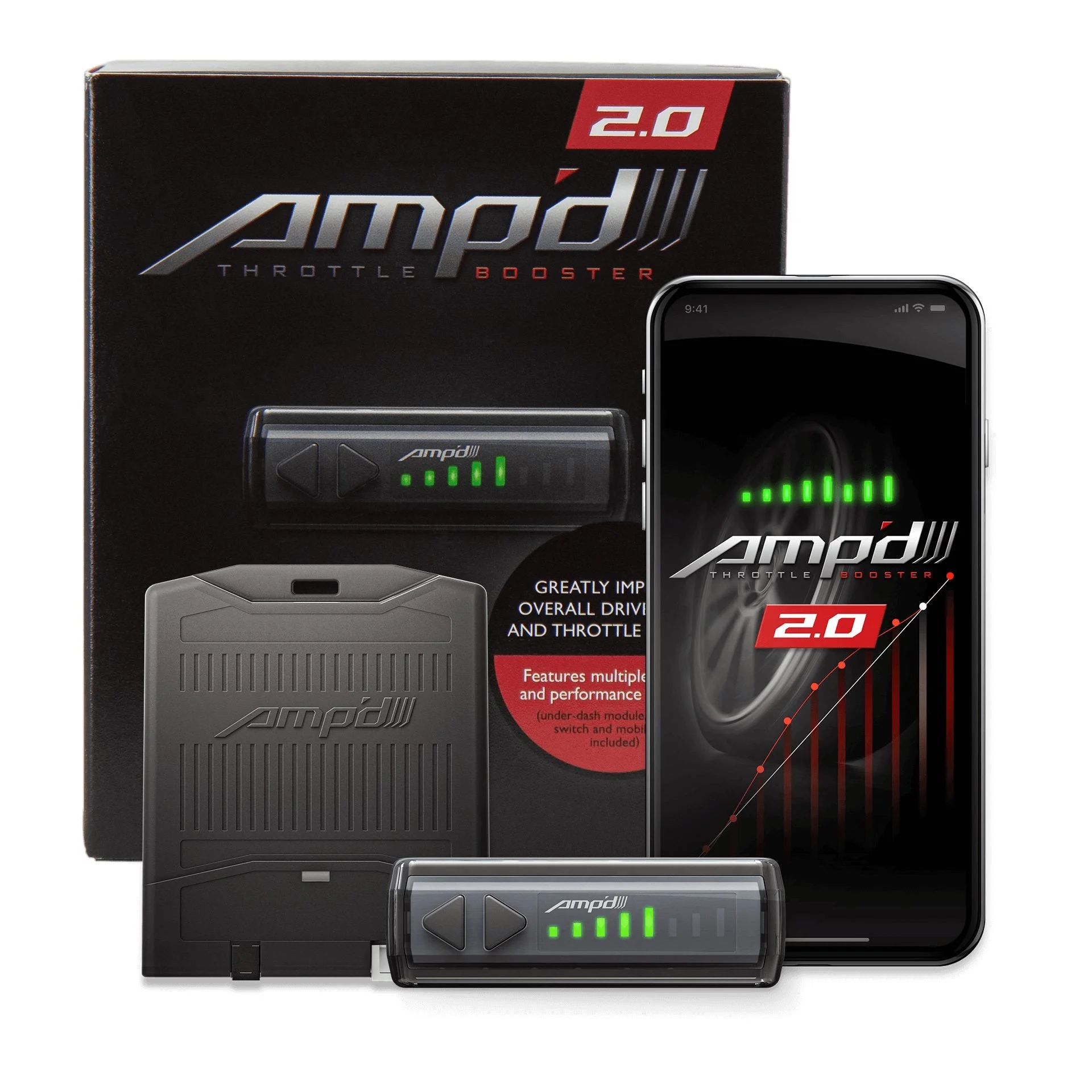 Superchips 48868-2 - AMPd 2.0 Throttle Booster