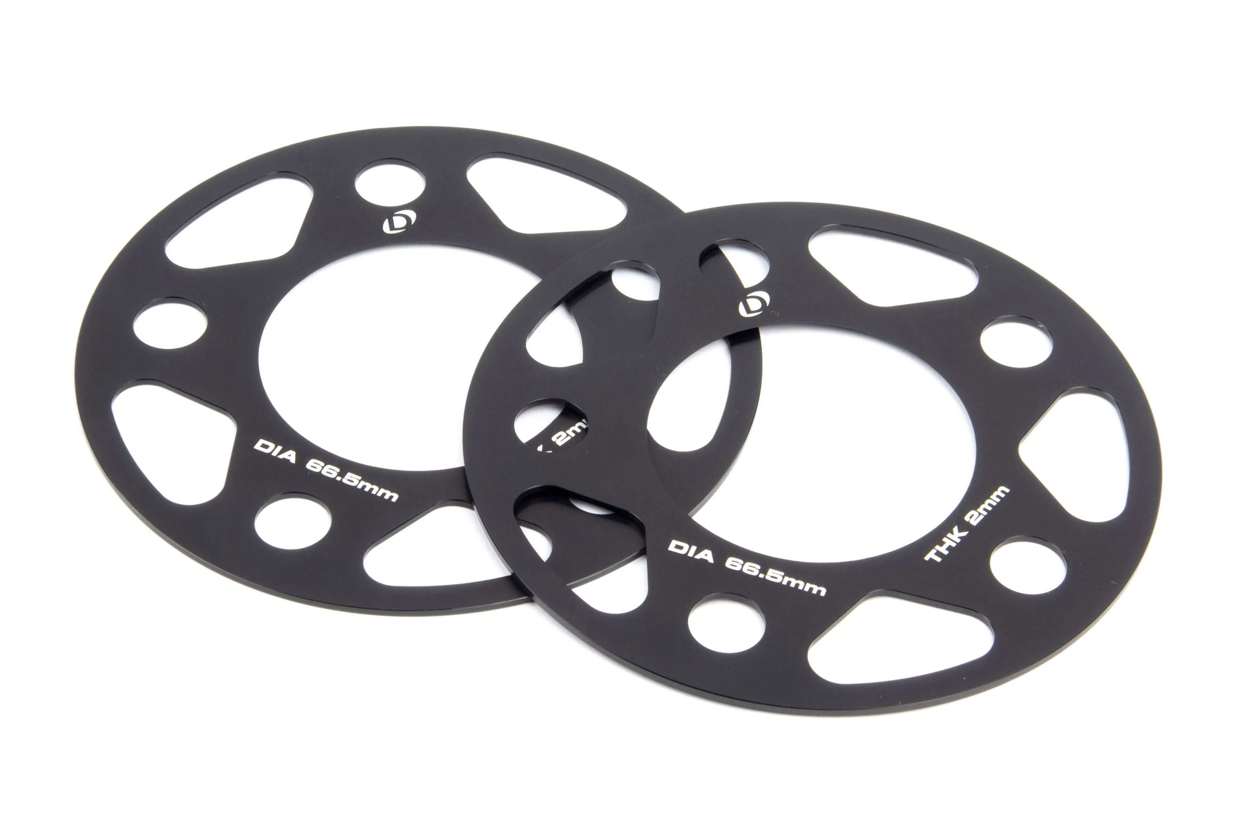 Dinan D210-2020 - Spacers; 5x112 - 66.5mm CB - 2mm Thick