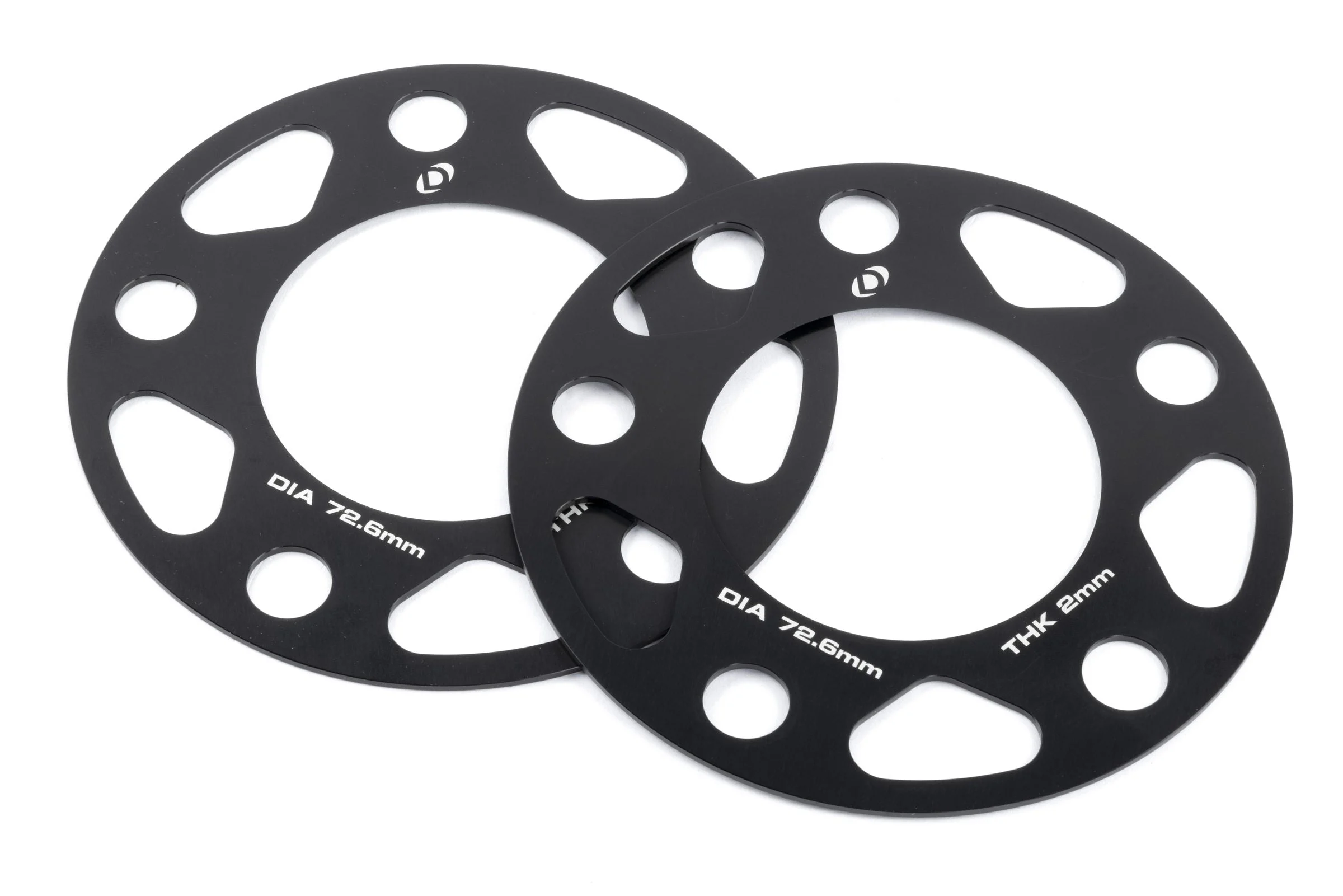 Dinan D210-2032 - Spacers; 5x120 - 72.6mm CB - 2mm Thick