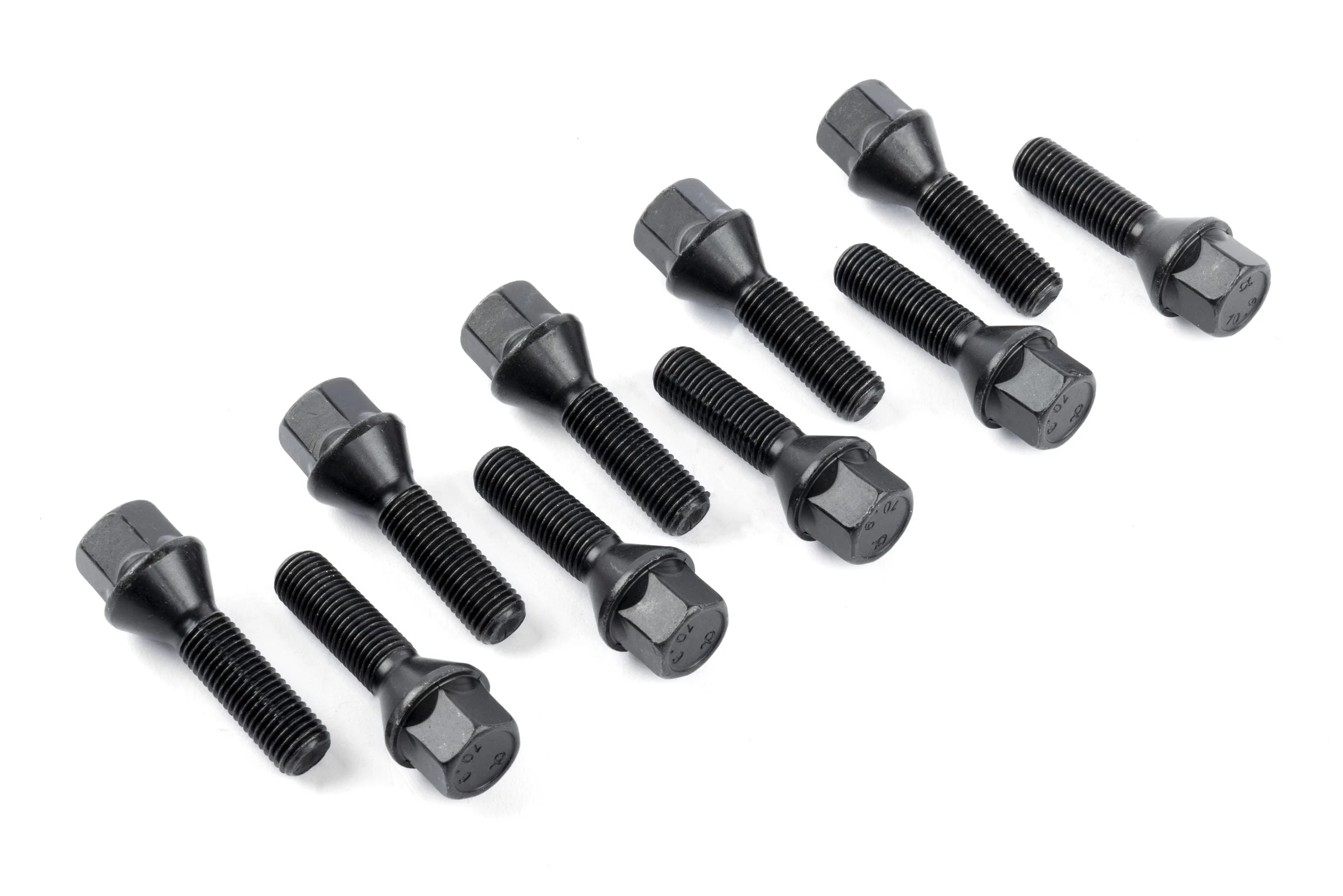 Dinan D220-0014 - Lug Bolts, M12x1.5 - Cone Seat - 50mm