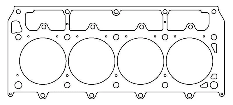 Cometic C5936-045 - GM LSX Gen-4 Small Block V8 .045in MLS Cylinder Head Gasket - 4.185in Bore - LHS