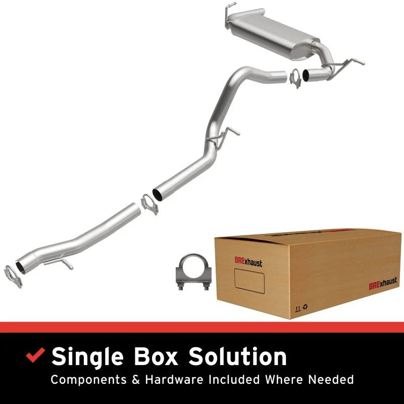 Magnaflow 106-0947 - BRExhaust 12-18 Jeep Wrangler 3.6L Exhaust Kit