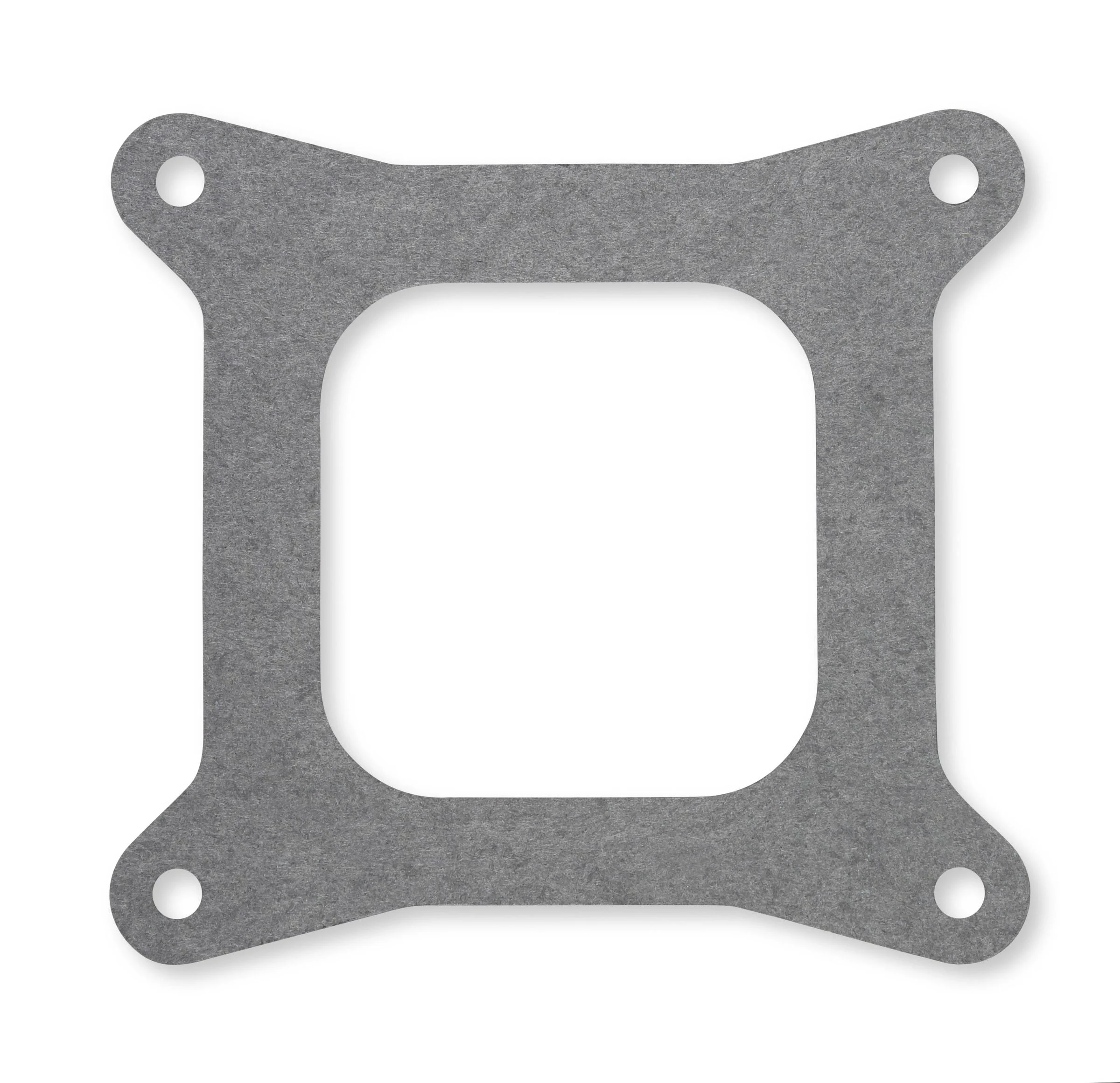Holley 108-10 - Carburetor Base Plate Gasket - 4-Barrel - Open - 0.063 in Thick - Composite - Square Bore - Each