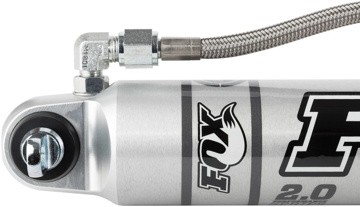 Fox 985-24-012 - 07+ Jeep JK 2.0 Performance Series 11.6in. Smooth Body Remote Reservoir Rear Shock / 4-6in. Lift