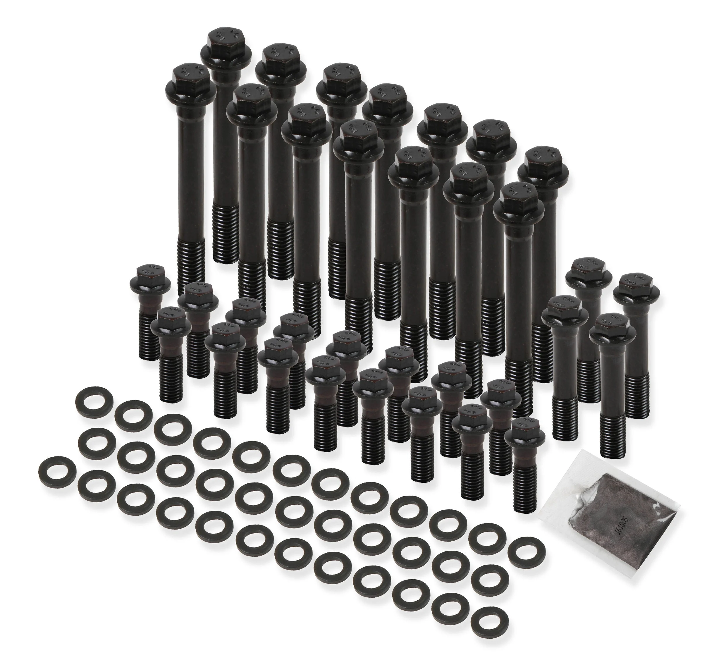 Earl's Performance HBS-003ERL - Earl's Racing Products Head Bolt Set-Hex Head
