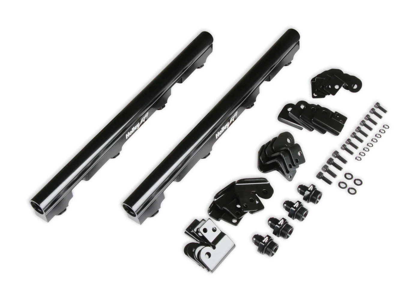 Holley 534-244 - Billet Fuel Rail Kit GM LS Trucks w/OE Intakes