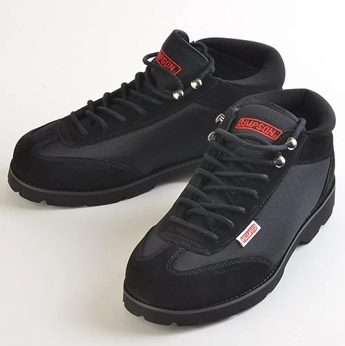 Simpson Safety 57450BK - Simpson Racing Garage Crew Shoes
