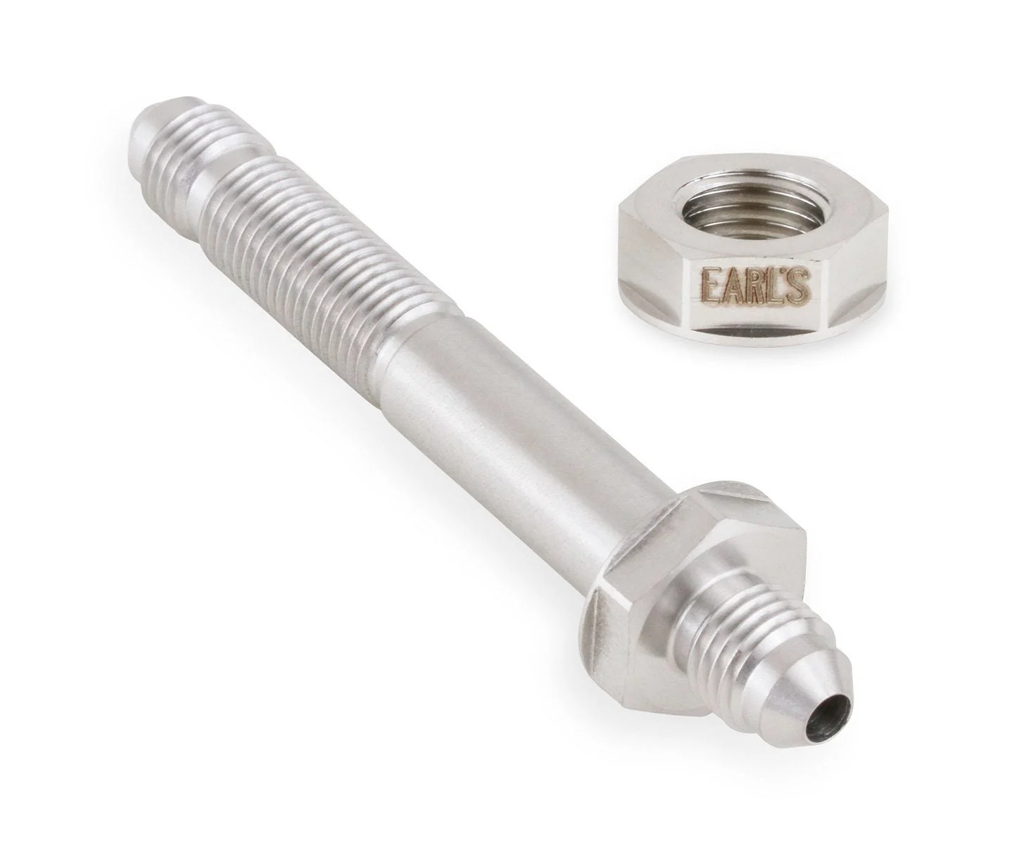 Earl's Performance SS983503ERL - Straight Stainless Steel AN Bulkhead Union