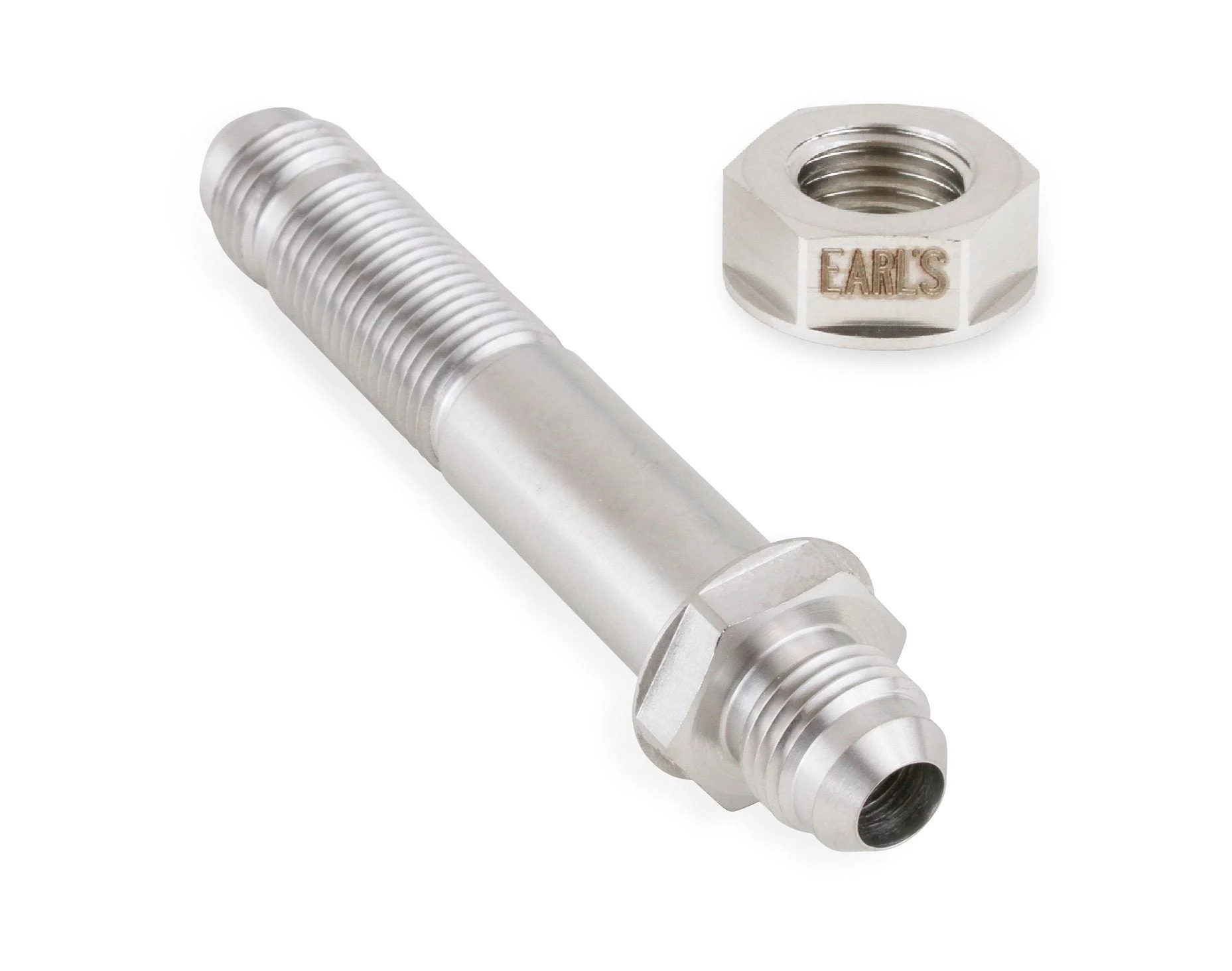 Earl's Performance SS983506ERL - Straight Stainless Steel AN Bulkhead Union