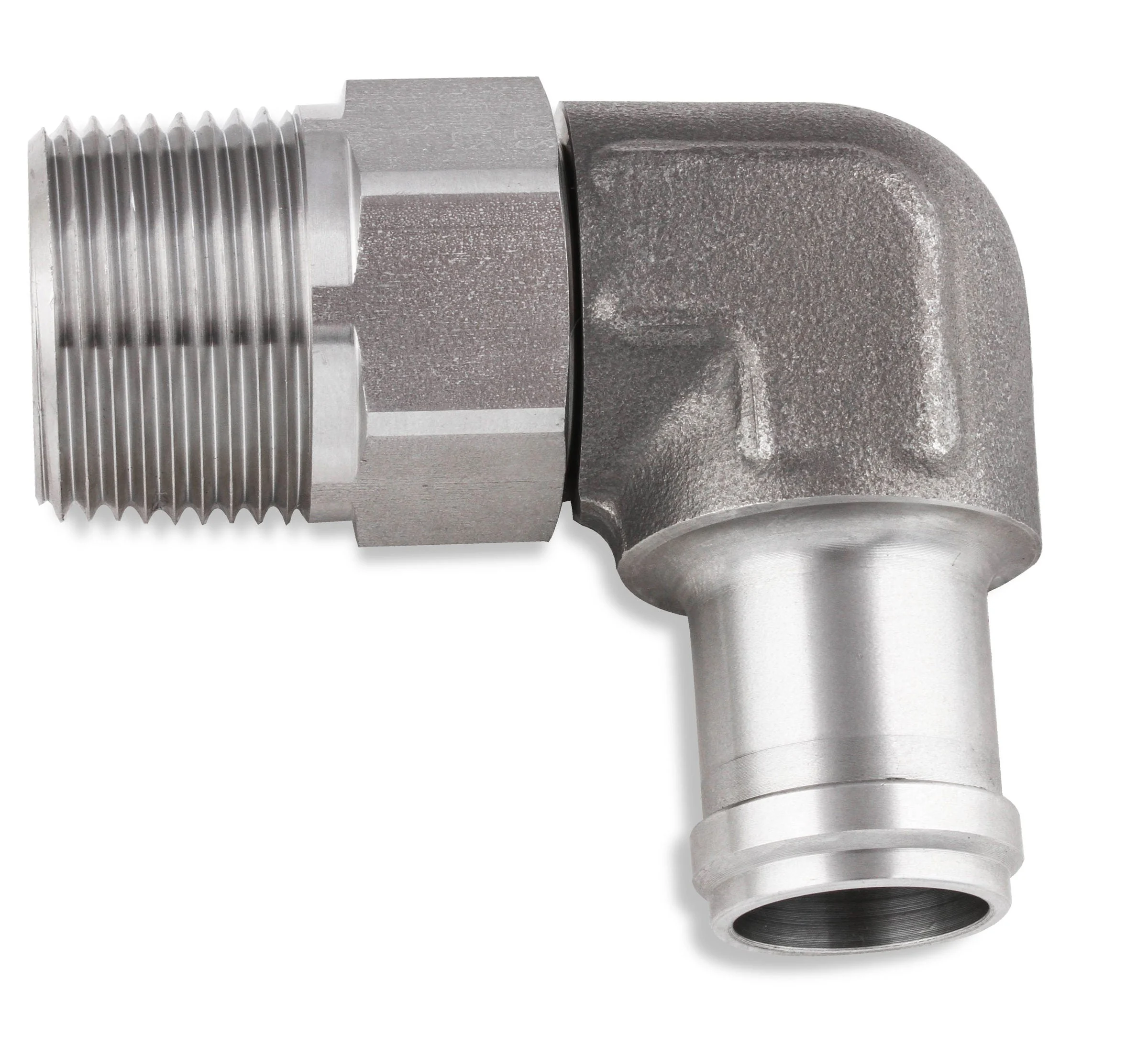Earl's Performance SS988412ERL - Stainless Steel 90 Deg. NPT Swivel Hose End