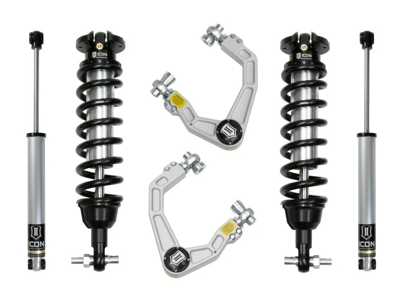 ICON 19-21 Ford Ranger 0-3.5in Stage 2 Suspension System w/ Billet UCA Alum Knuckle