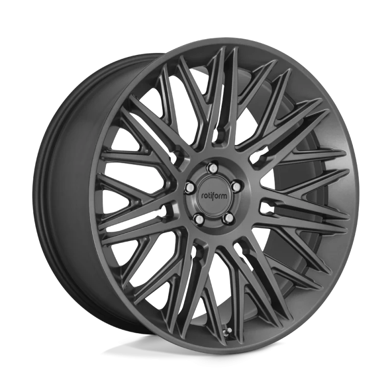 Rotiform R163 JDR Wheel 22x10 5x112 20 Offset - Matte Anthracite (Single wheel)
