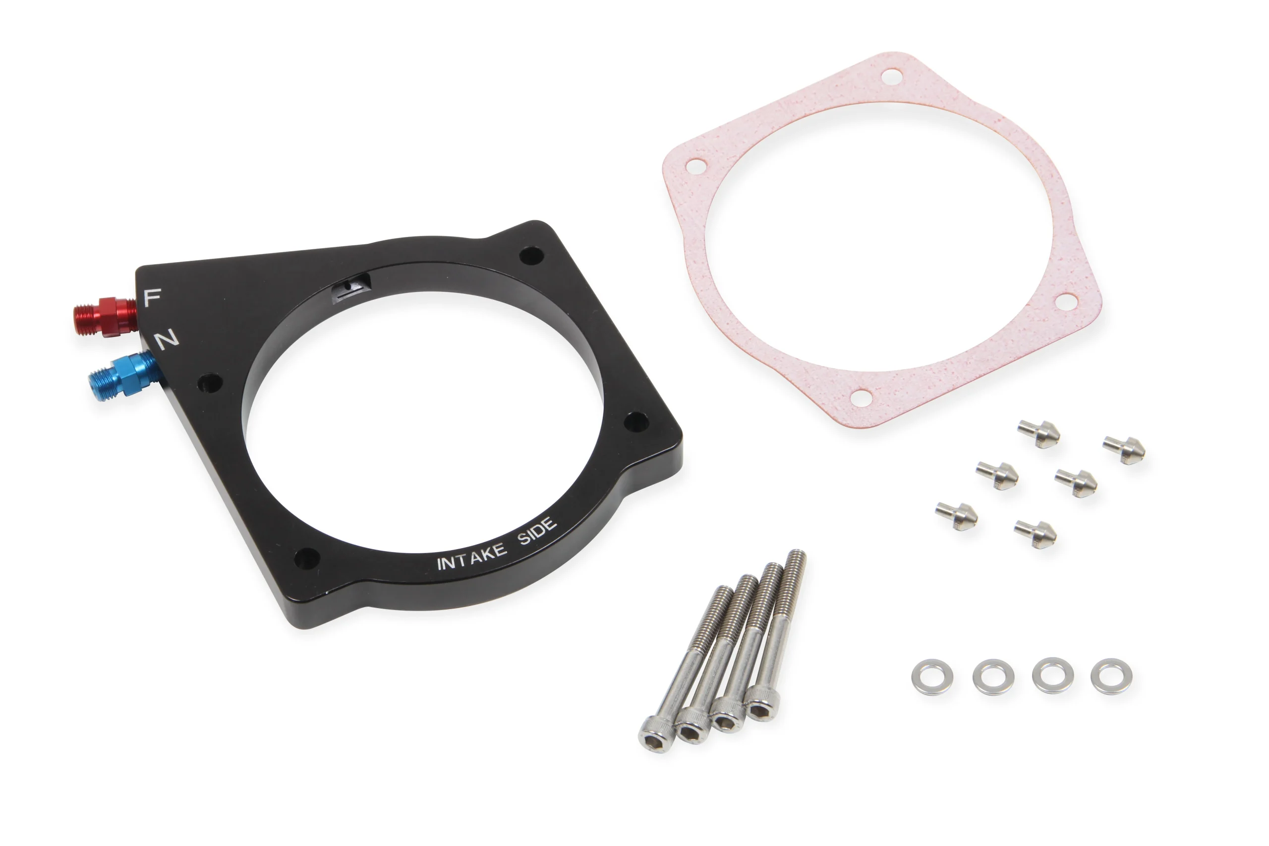 Wet plate only, fits GM LS with 102mm or 105mm 4-bolt throttle body