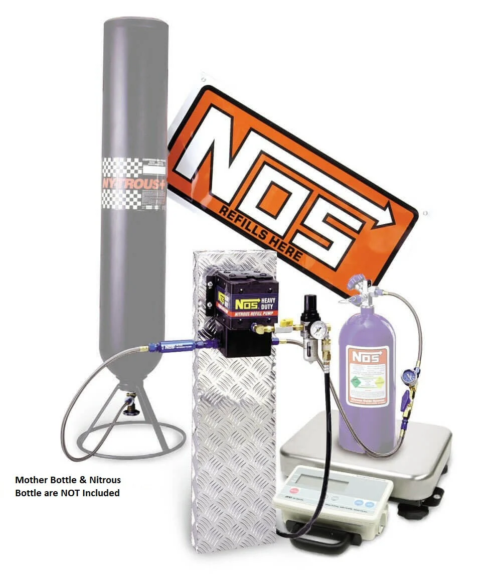 NOS Nitrous Refill Pump Station with Scale