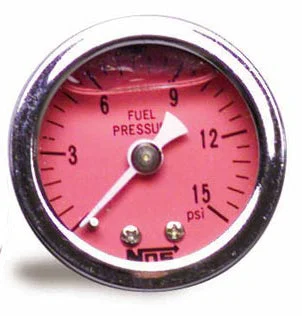 Glycerin-filled - 1.5" - 0-15 PSI
