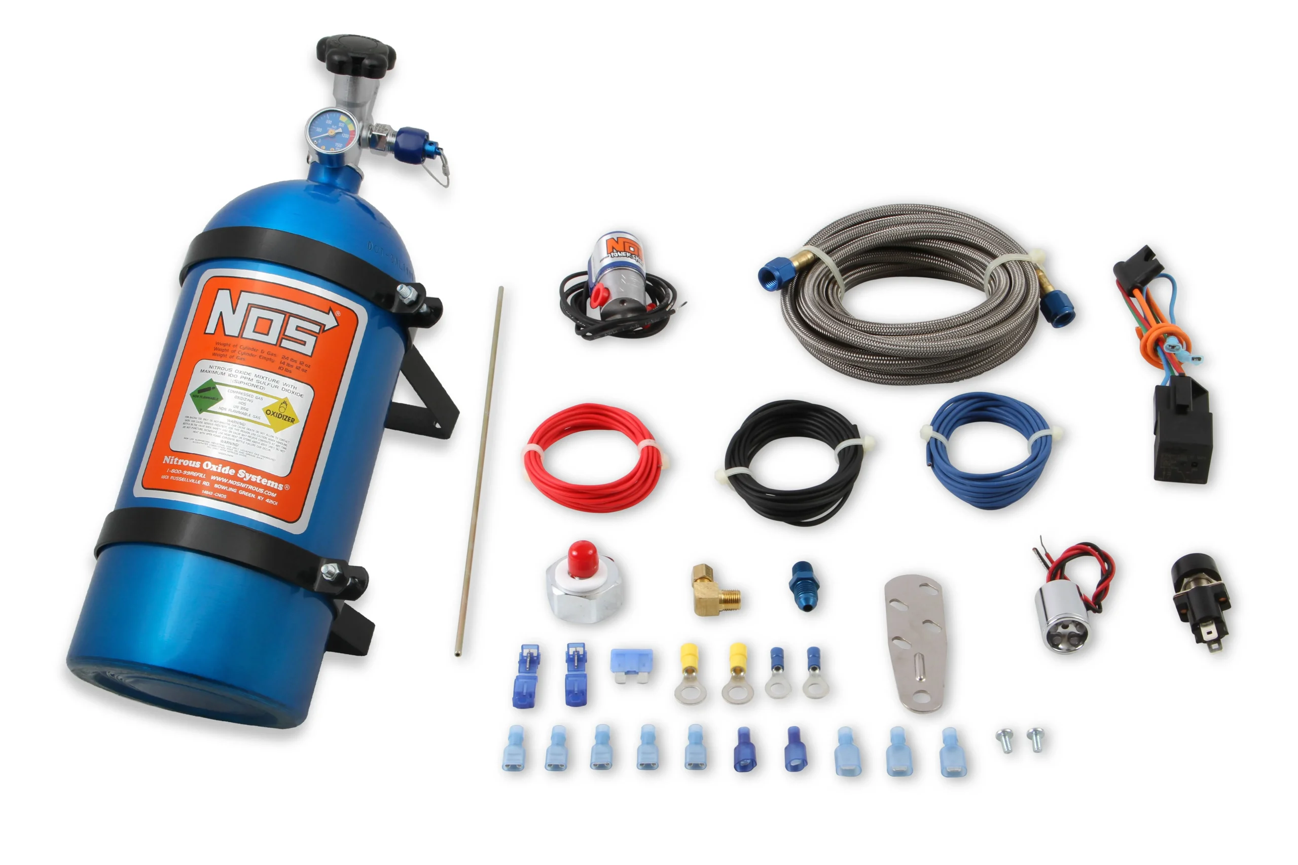 NOS Ntimidator Illuminated LED Purge Kit with 5 lb Bottle
