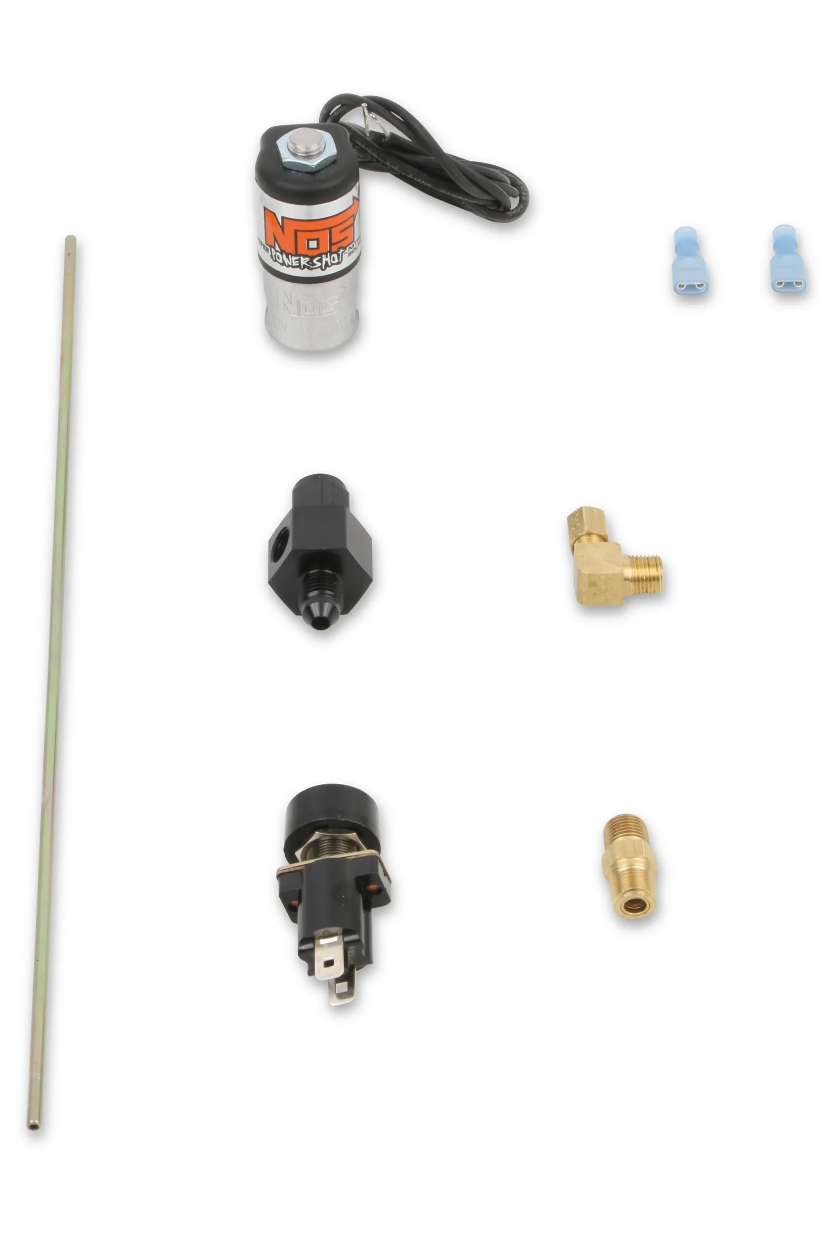 NOS -4AN Nitrous Bottle Purge Valve-Black