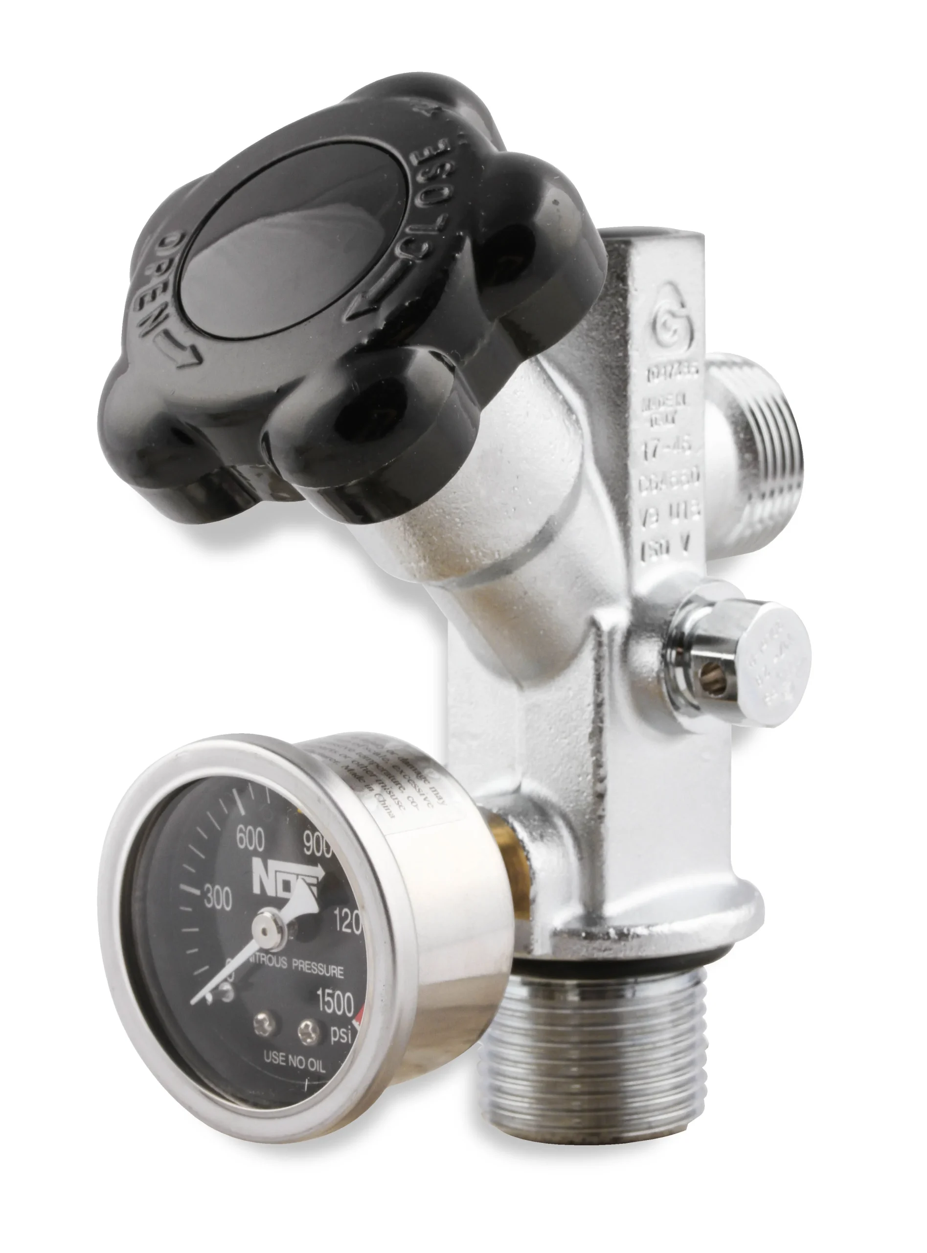 Hi-Flo™ Nitrous Valve For NOS bottles 5 lbs. and larger