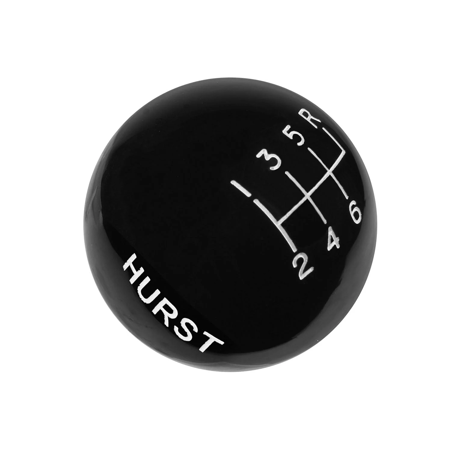 Hurst Shift Knob - Black 6-Speed - 3/8-16 Threads
