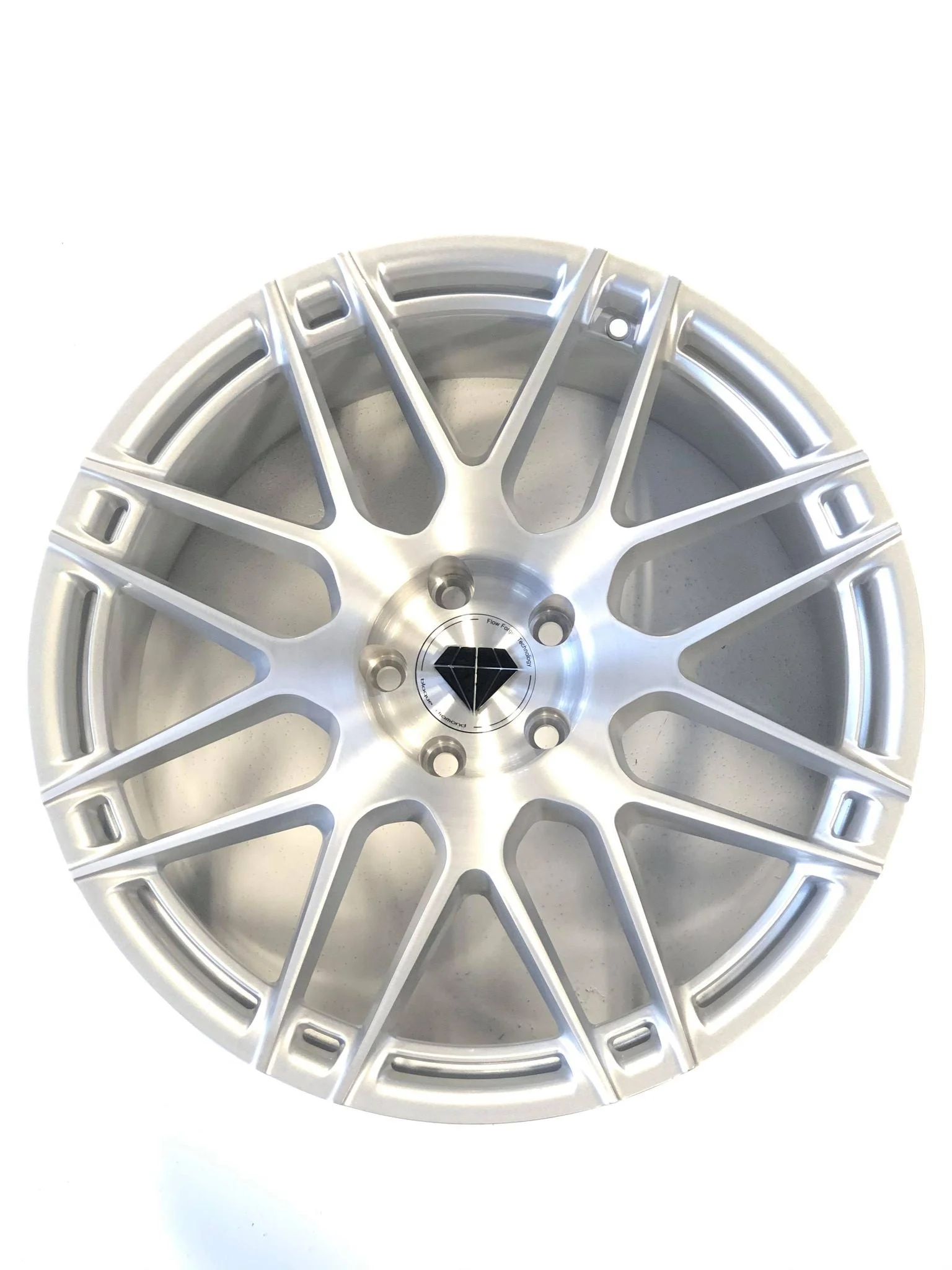 Blaque Diamond BD-F12 20x9 / 20x10 ET +32/+38 5x114.3 Silver Brushed Face Set of 4 Wheels ORL