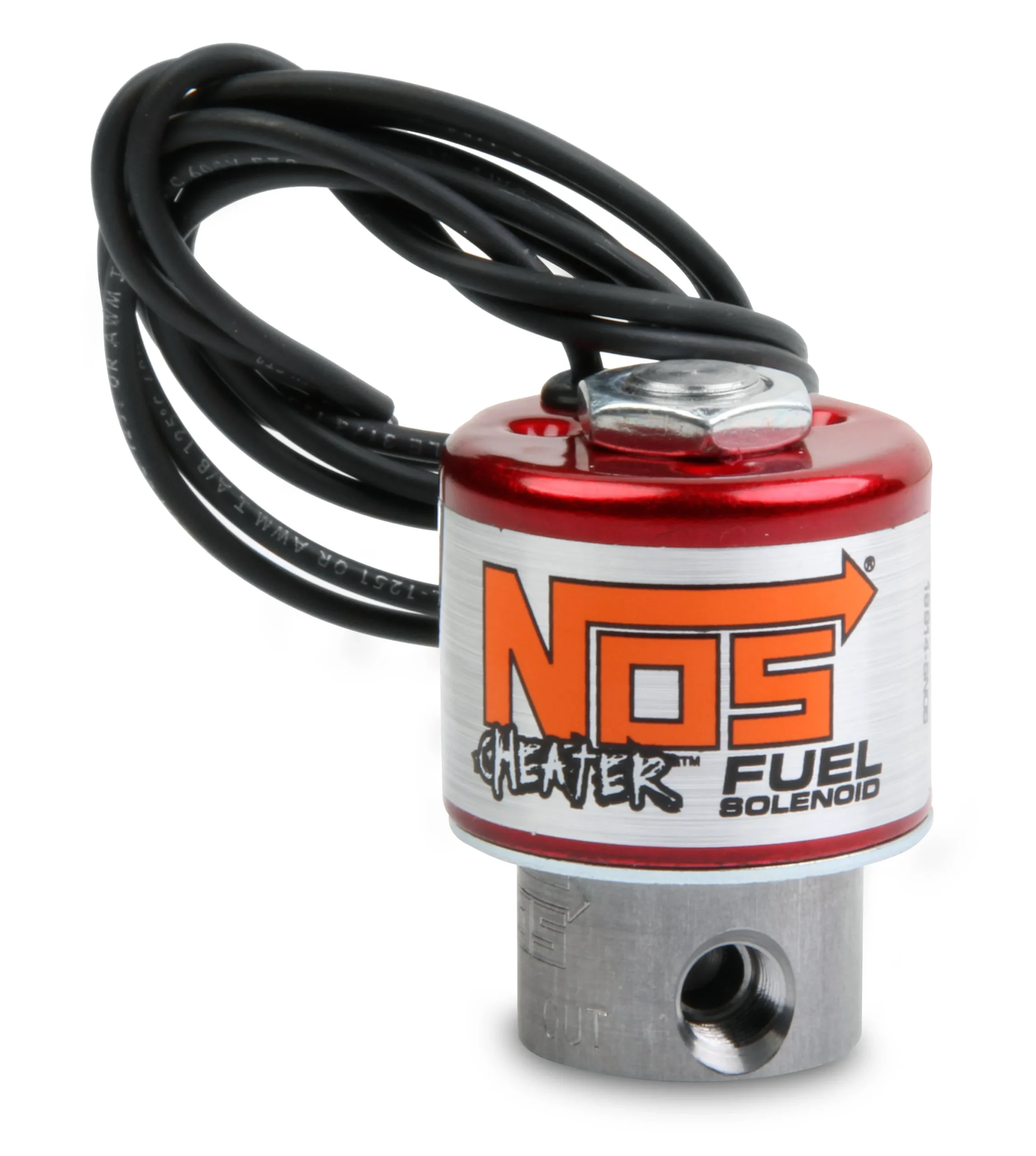NOS Fuel Solenoid - Red