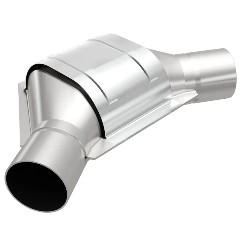 MagnaFlow Universal Catalytic Converter 2.00inch Angled Inlet/Outlet