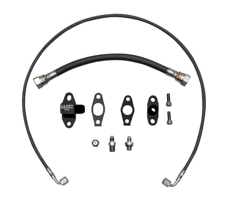 Wehrli LB7/LLY/LBZ/LMM/LML Duramax S400 Single Turbo Oil Line Kit