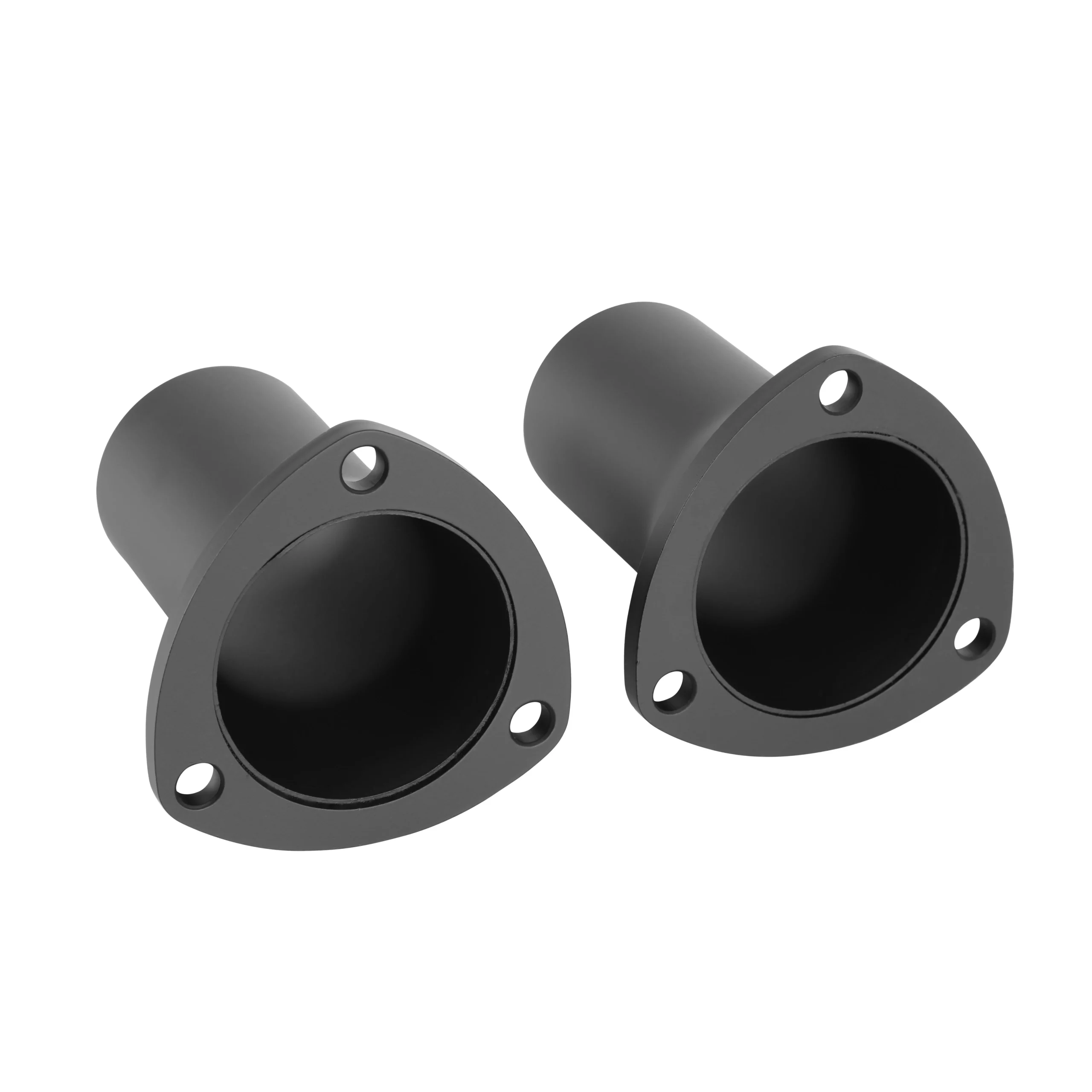 3 Bolt Flange, 3" OD Collector to 2.5" OD Tailpipe, One Pair