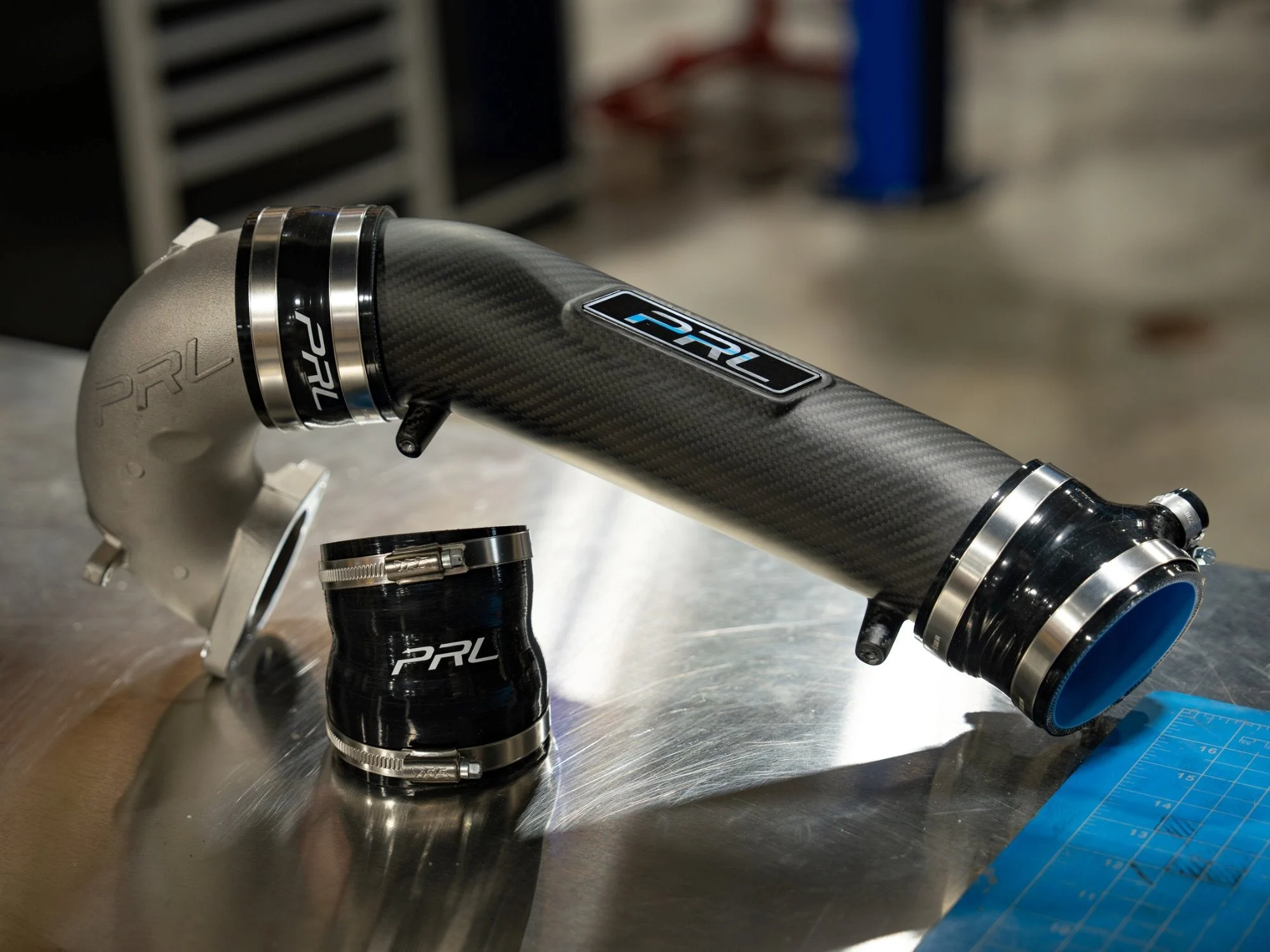2023+ Honda Civic Type-R FL5 Matte Carbon Fiber Turbocharger Inlet Pipe Kit  ***(BACK ORDER NO ETA )***