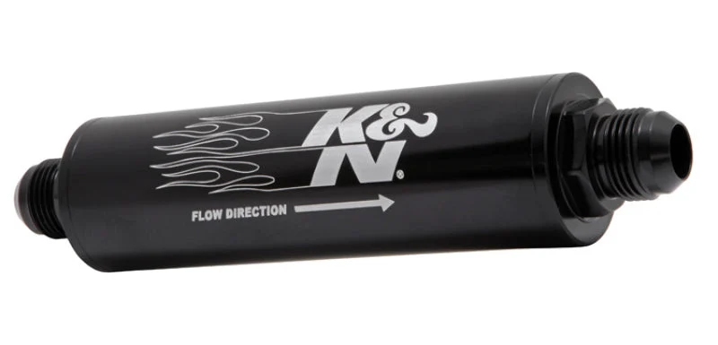 K&N 2in OD x 9in L 10AN 25 Micron In-Line Fuel/Oil Filter