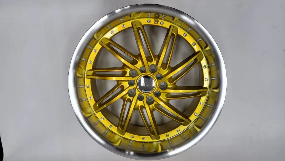 INOVIT ST-R1 18X9 5X114.3/100 ET. 25 CANDY GOLD MICHINED LIP Set of 4 Wheels