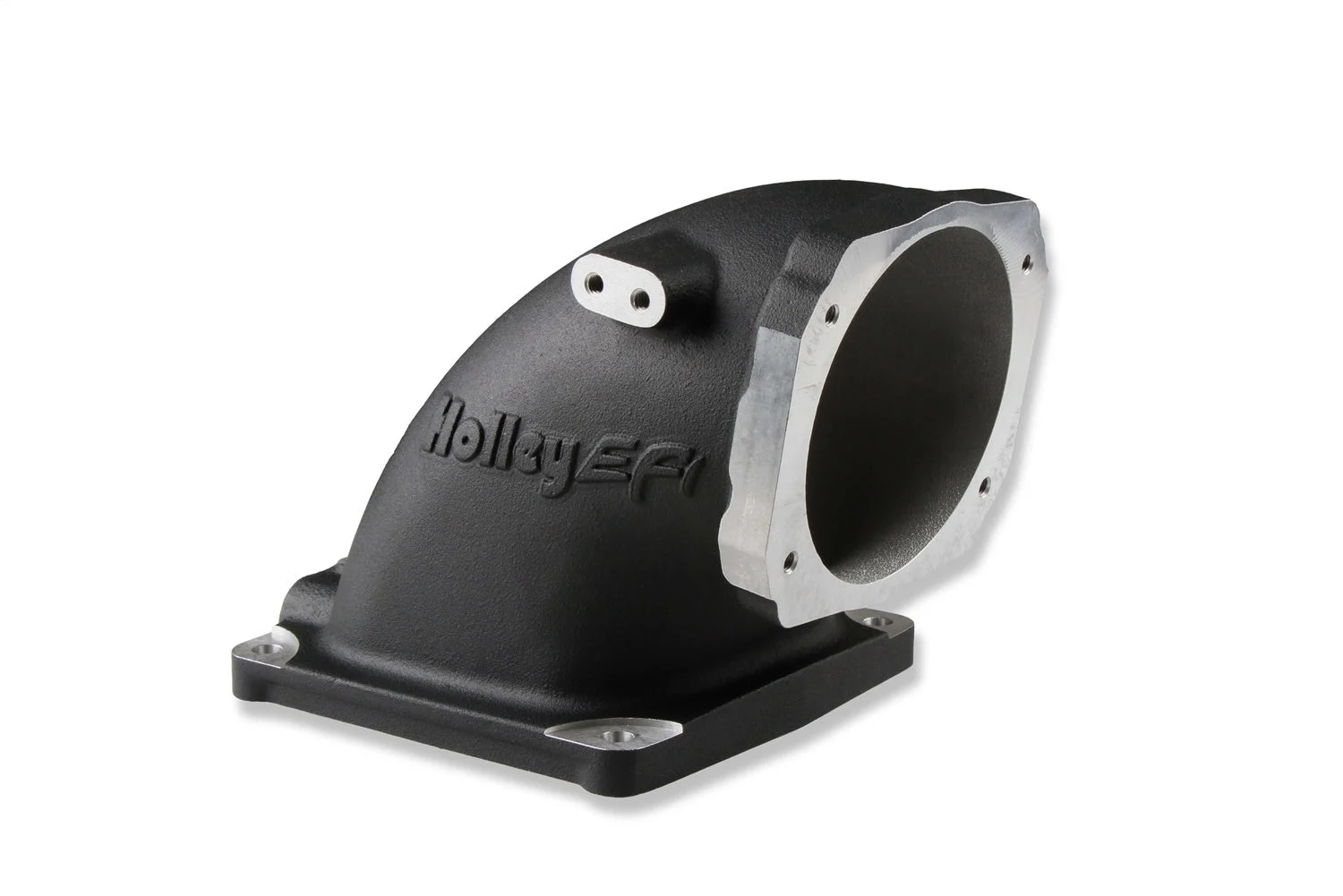 Black EFI Throttle Body Intake Elbow 4500 - Fits GM LS Throttle Bodies