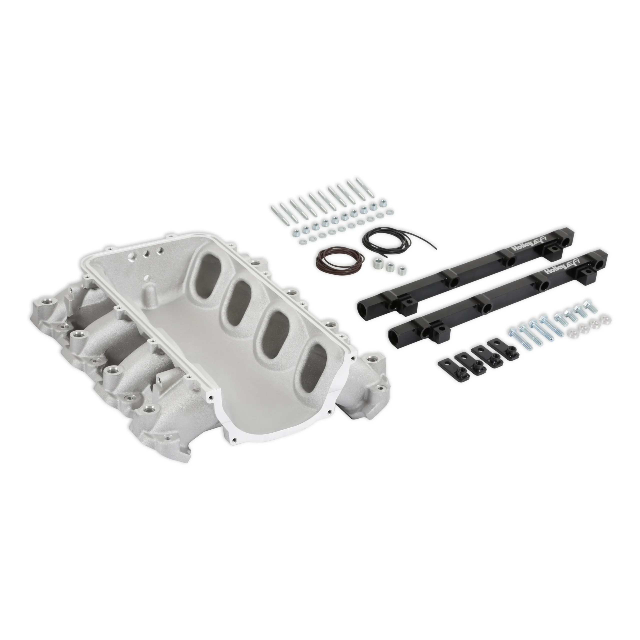 Holley Ultra Lo-Ram Manifold Base and Port Injection Fuel Rails - GM Gen V LT