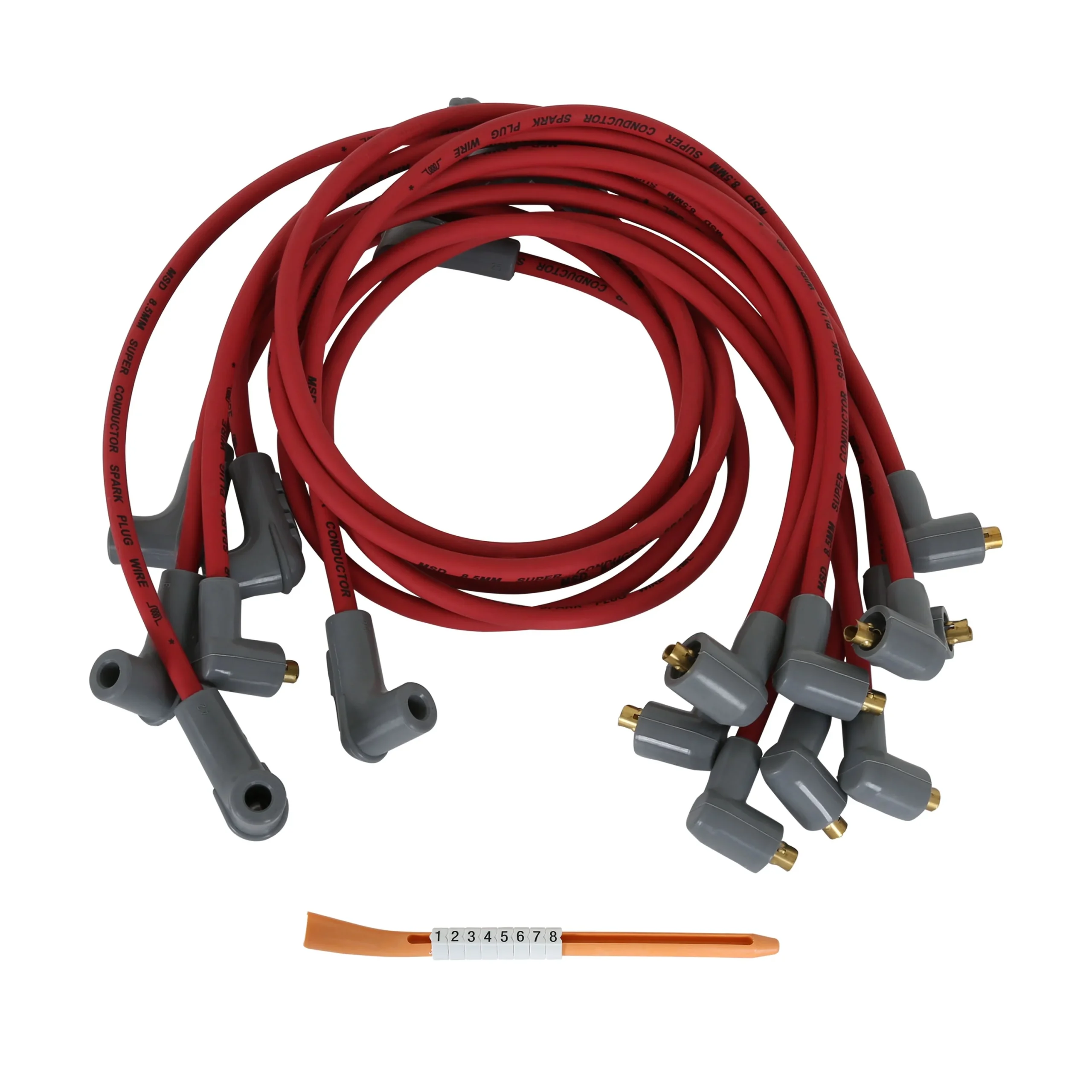 Super Conductor Spark Plug Wire Set,Big Block Chevy, Socket Dist. Cap
