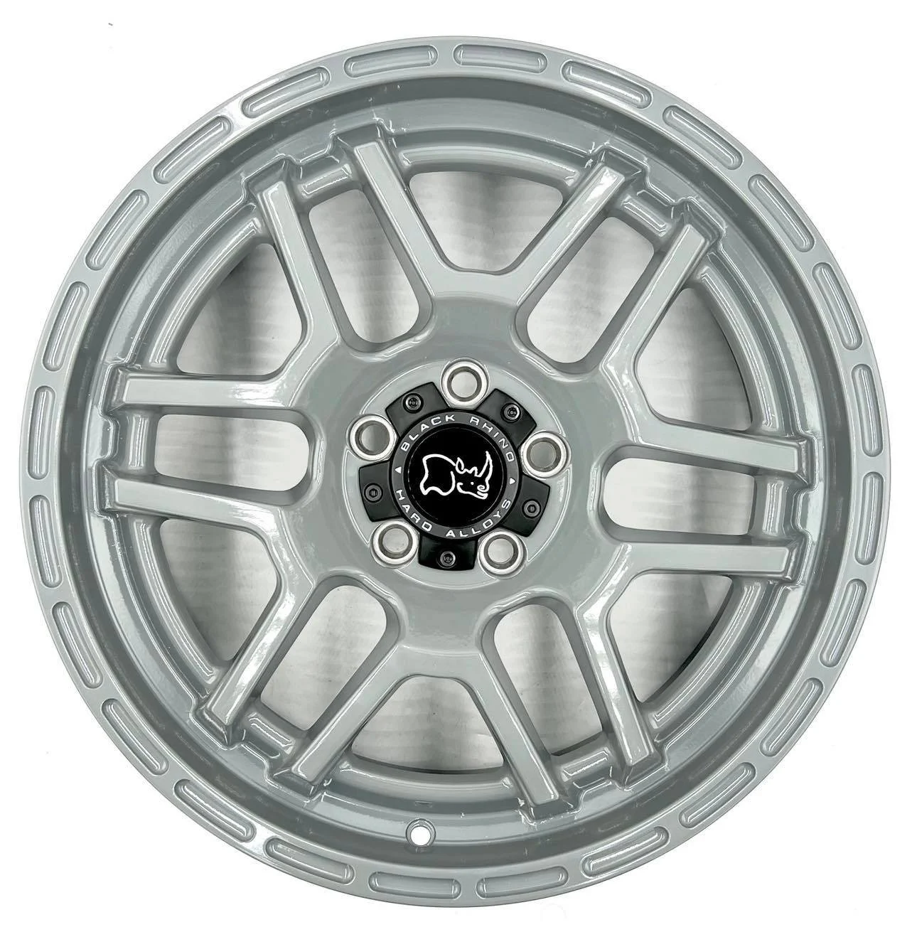 Black Rhino Bartona 19X8 ET. 30 5x114.3 Battleship Gray Set of 4 Wheels ORL