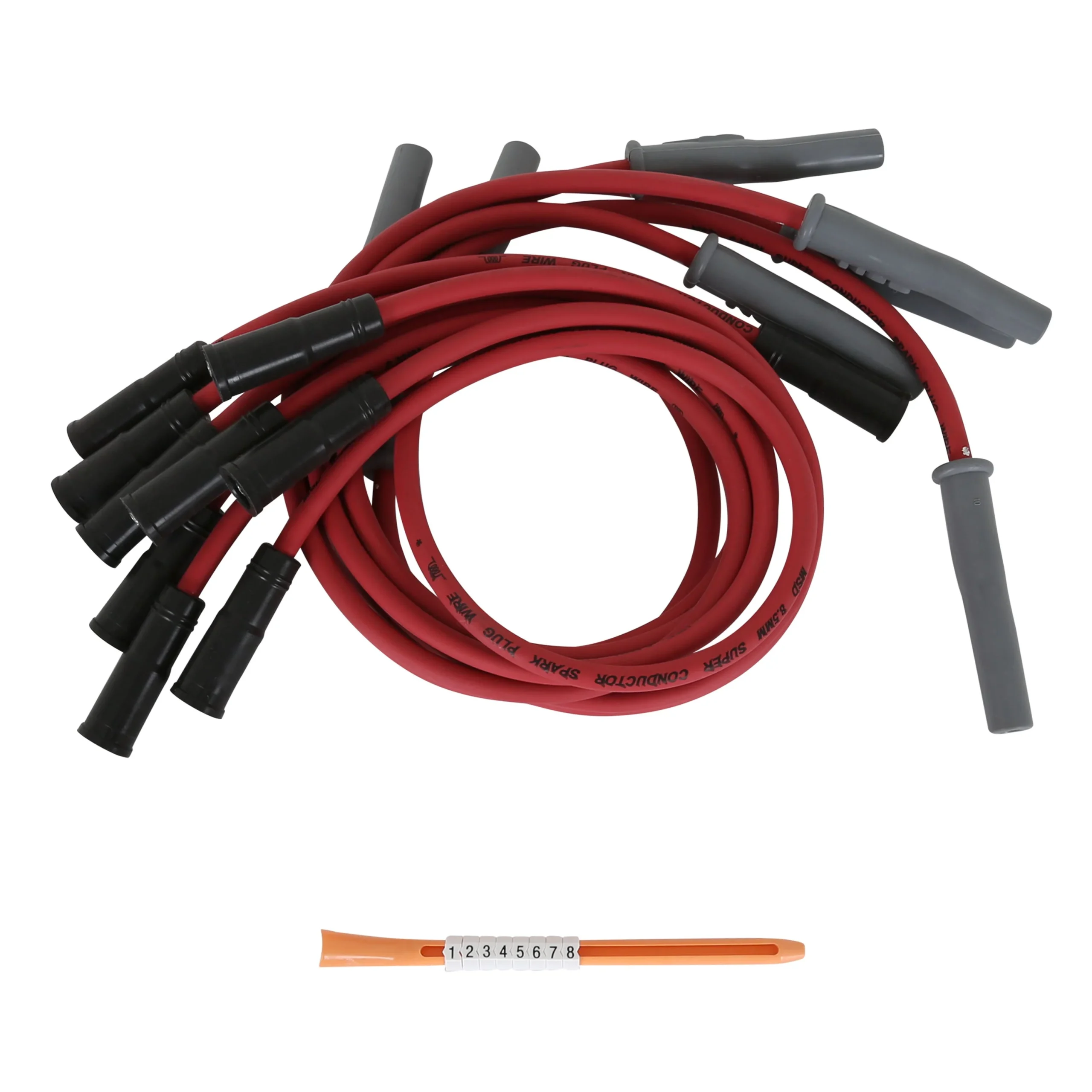 Super Conductor Spark Plug Wire Set, Chevy Pickup, '96-'99,Dually w/454