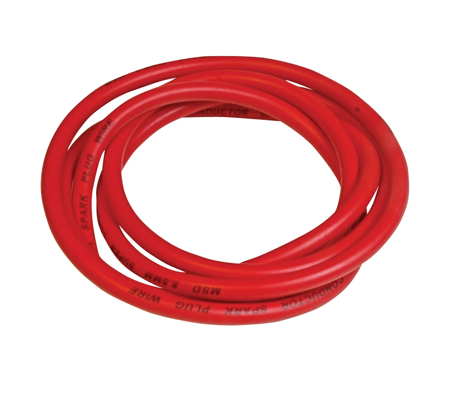 Super Conductor Spark Plug wire in bulk, 25' length in Red